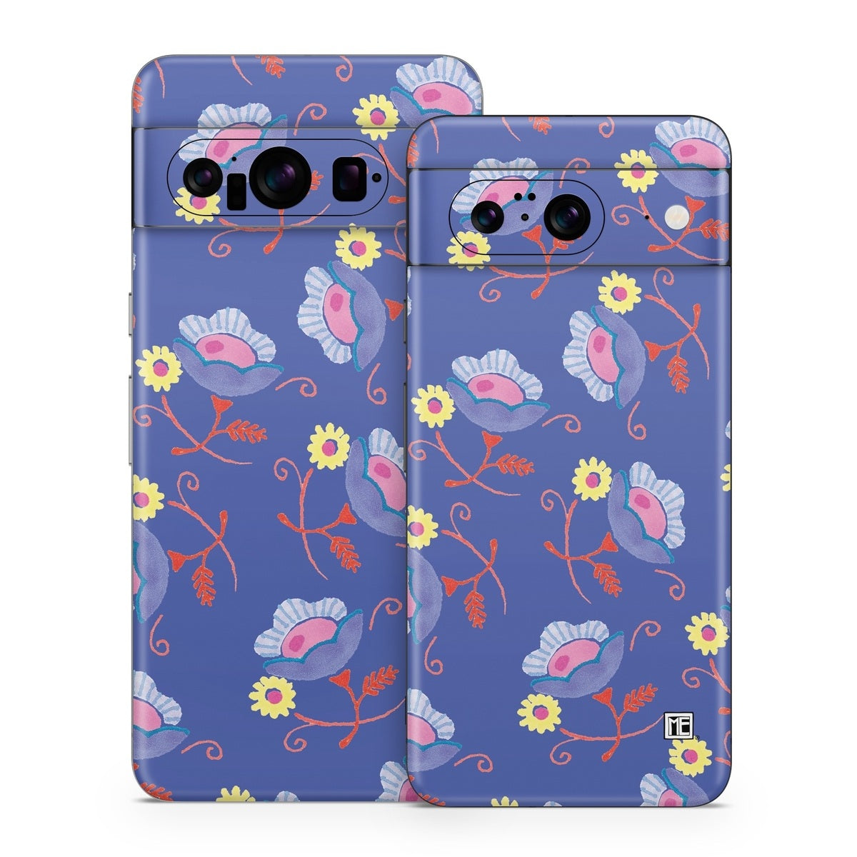 Purple Flowers - Google Pixel 8 Skin