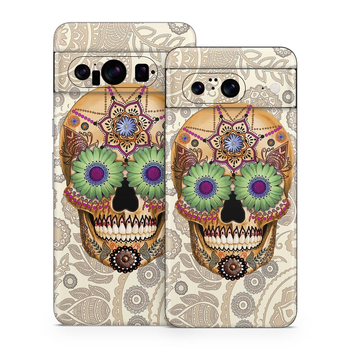 Sugar Skull Bone - Google Pixel 8 Skin