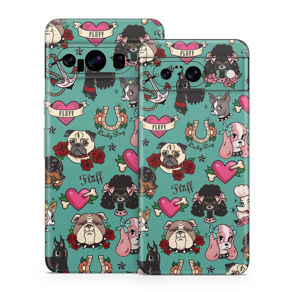 Tattoo Dogs - Google Pixel 8 Skin