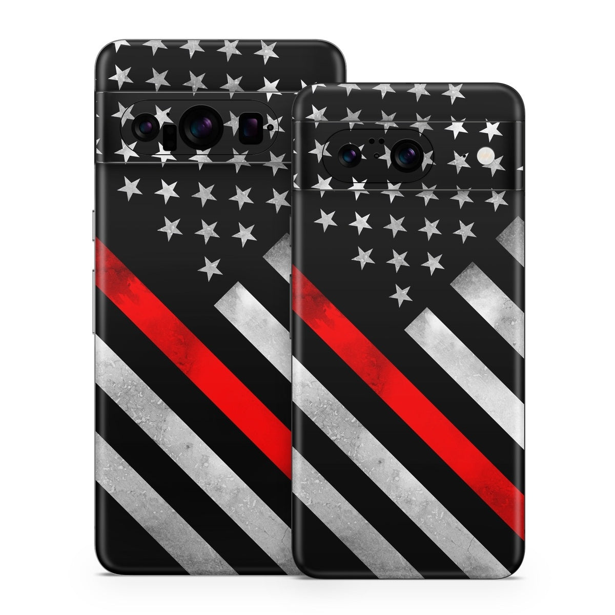 Thin Red Line Hero - Google Pixel 8 Skin