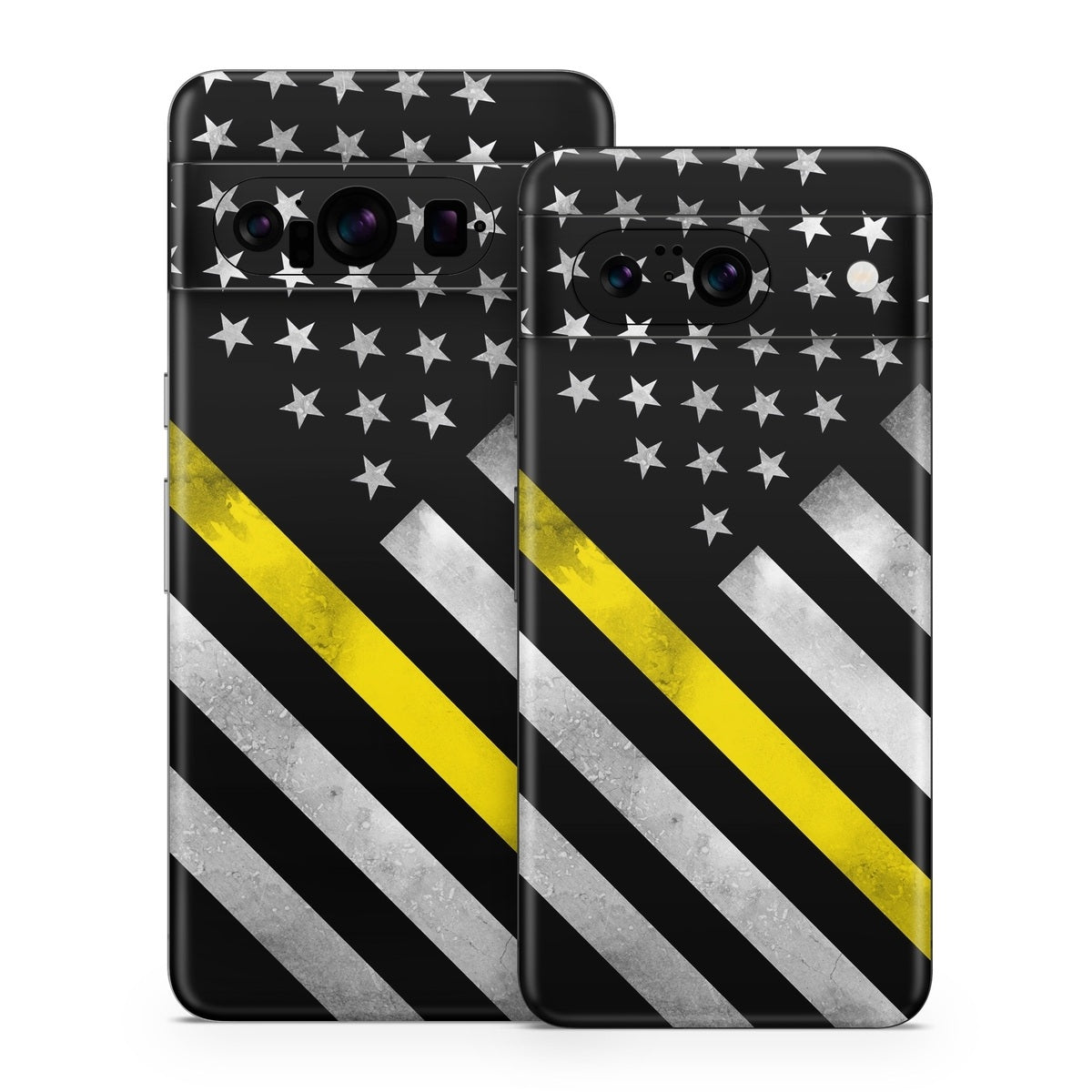 Thin Yellow Line Hero - Google Pixel 8 Skin