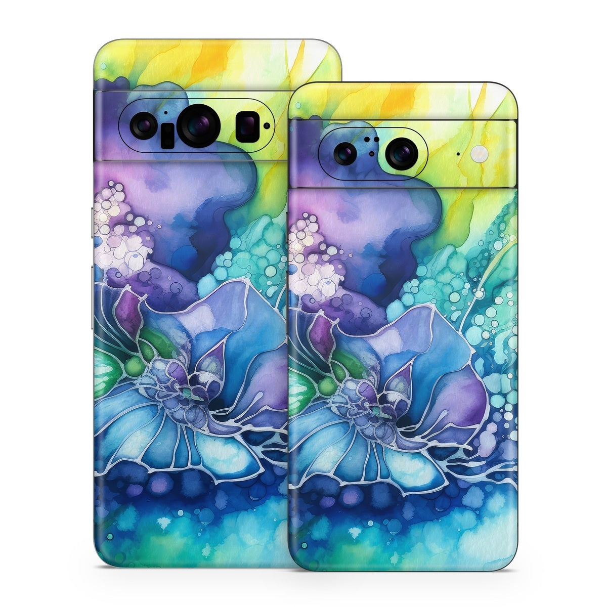 Watercolor Flora - Google Pixel 8 Skin