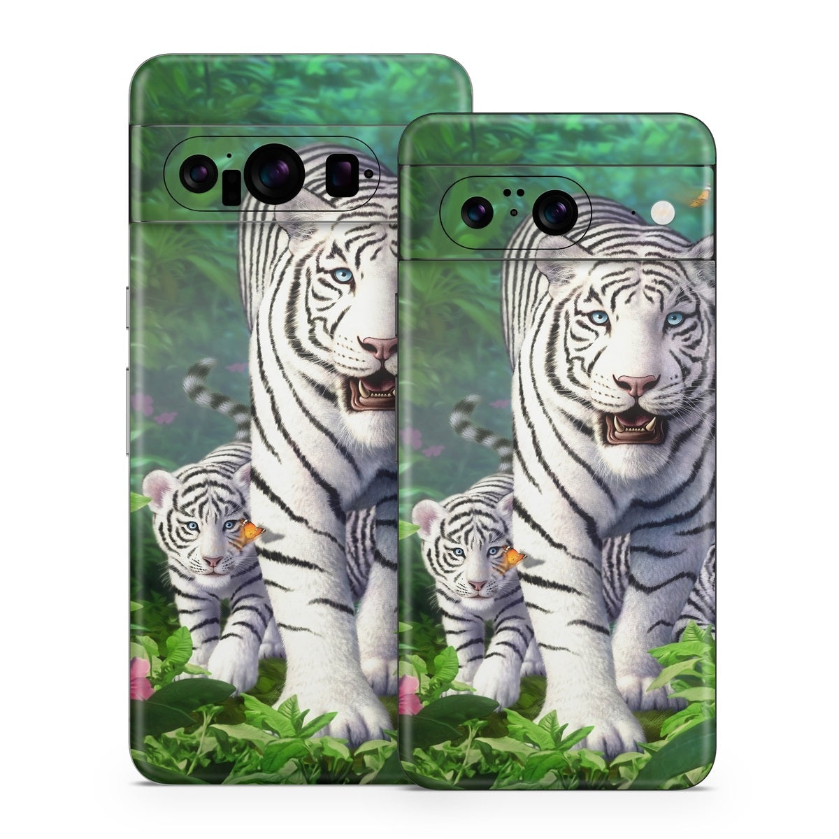 White Tigers - Google Pixel 8 Skin