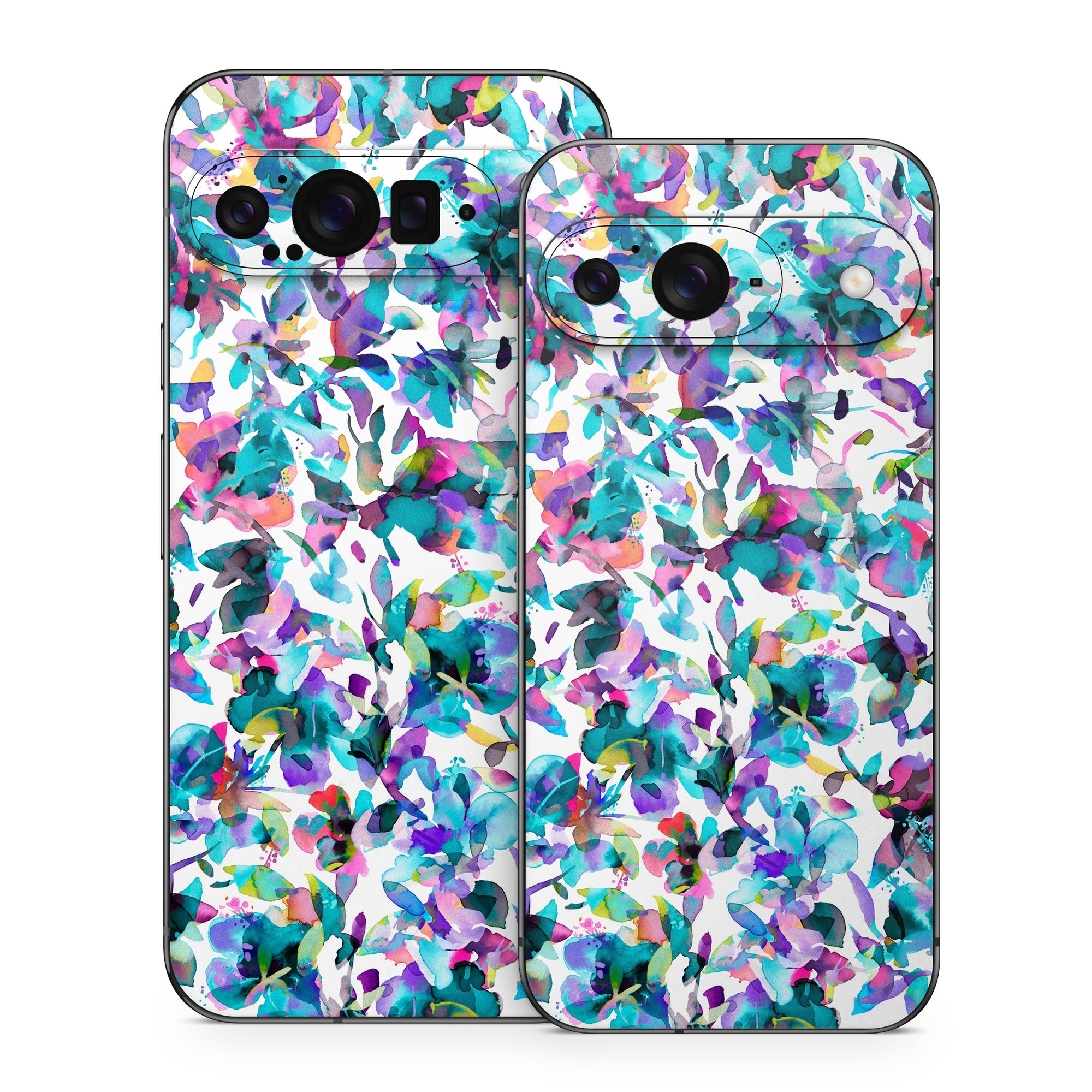 Aquatic Flowers - Google Pixel 9 Skin