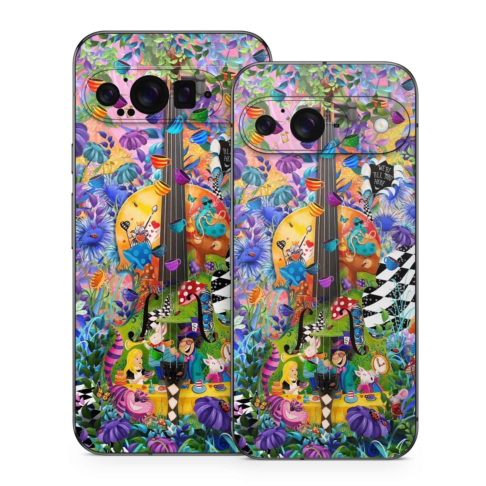 Alice's Wonderland Tea Party - Google Pixel 8 Skin