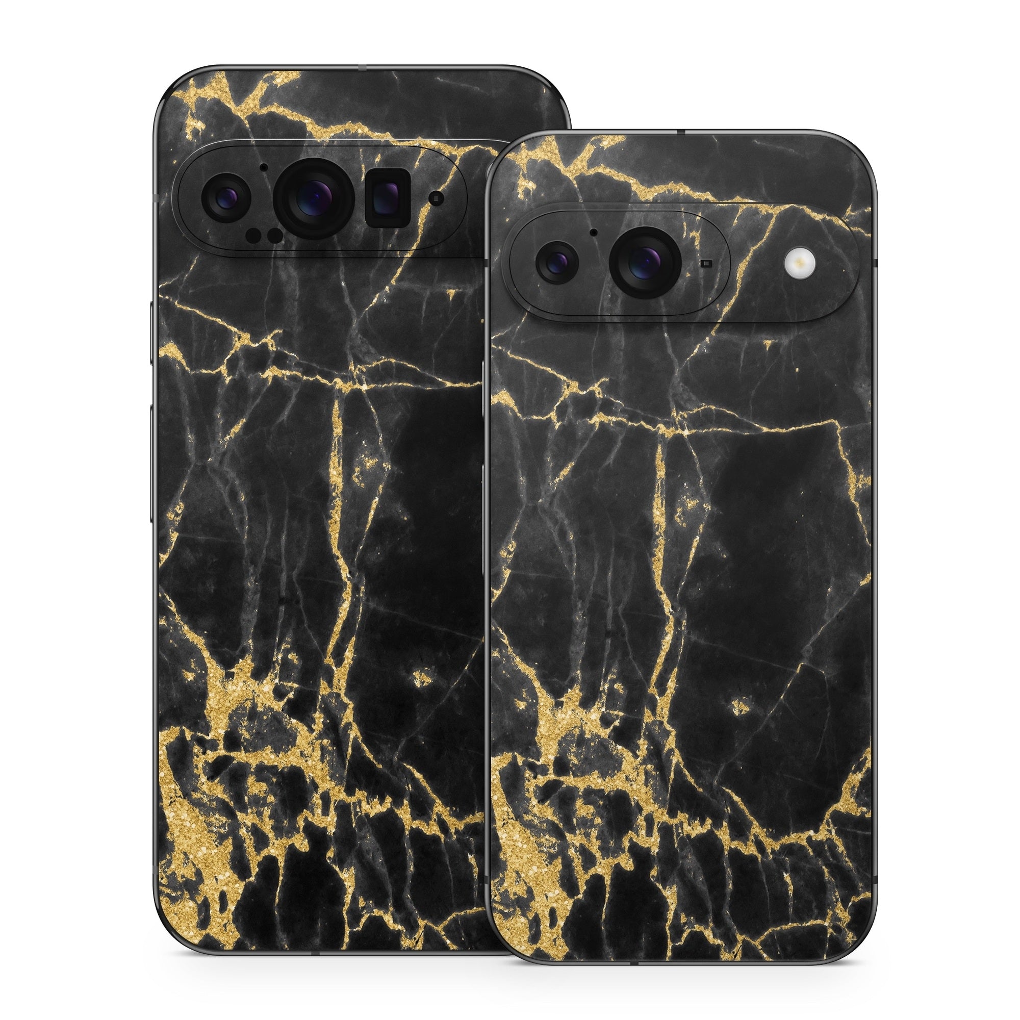 Black Gold Marble - Google Pixel 9 Skin