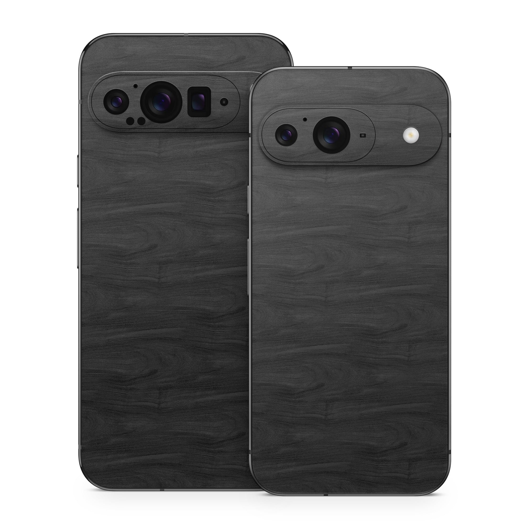 Black Woodgrain - Google Pixel 9 Skin