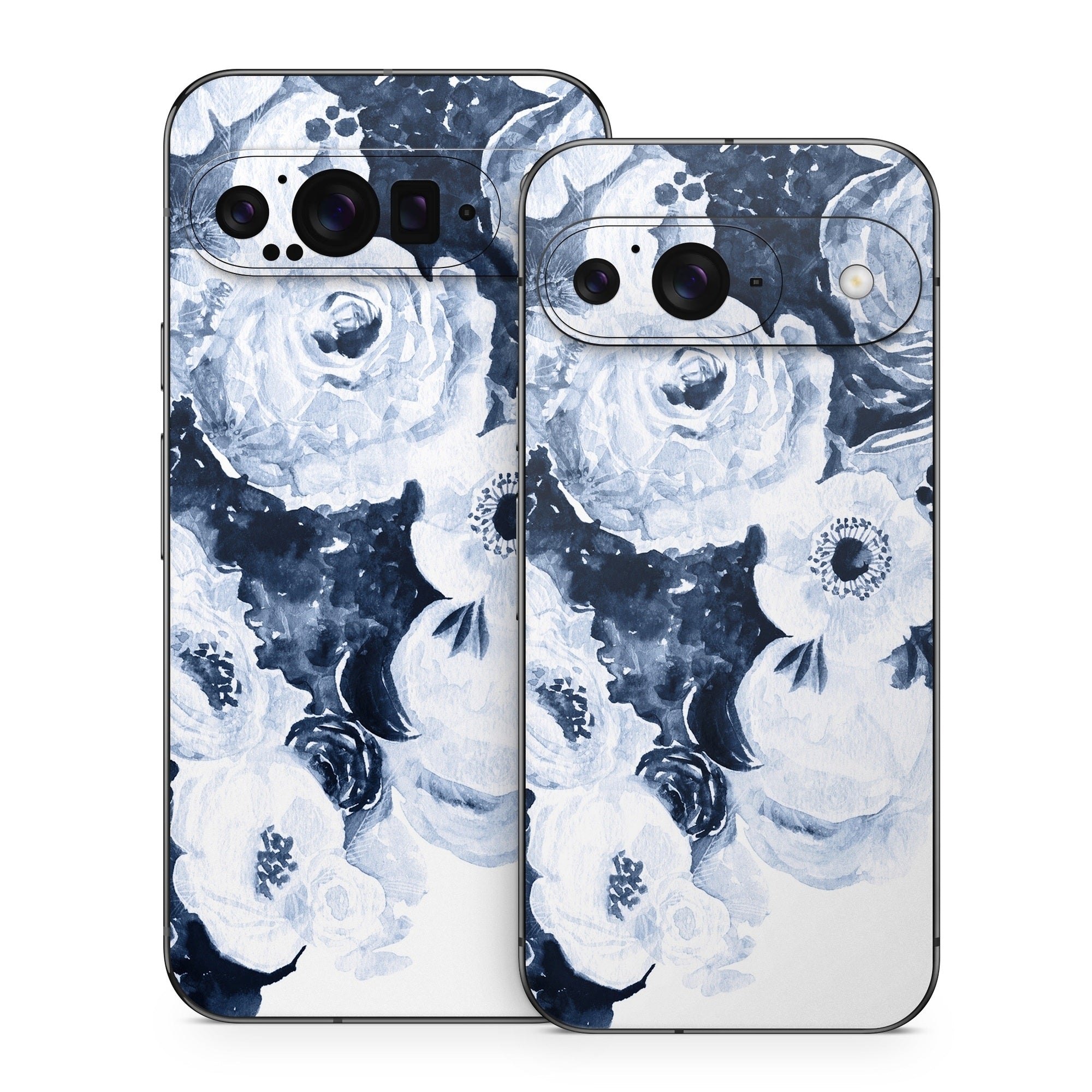 Blue Blooms - Google Pixel 9 Skin