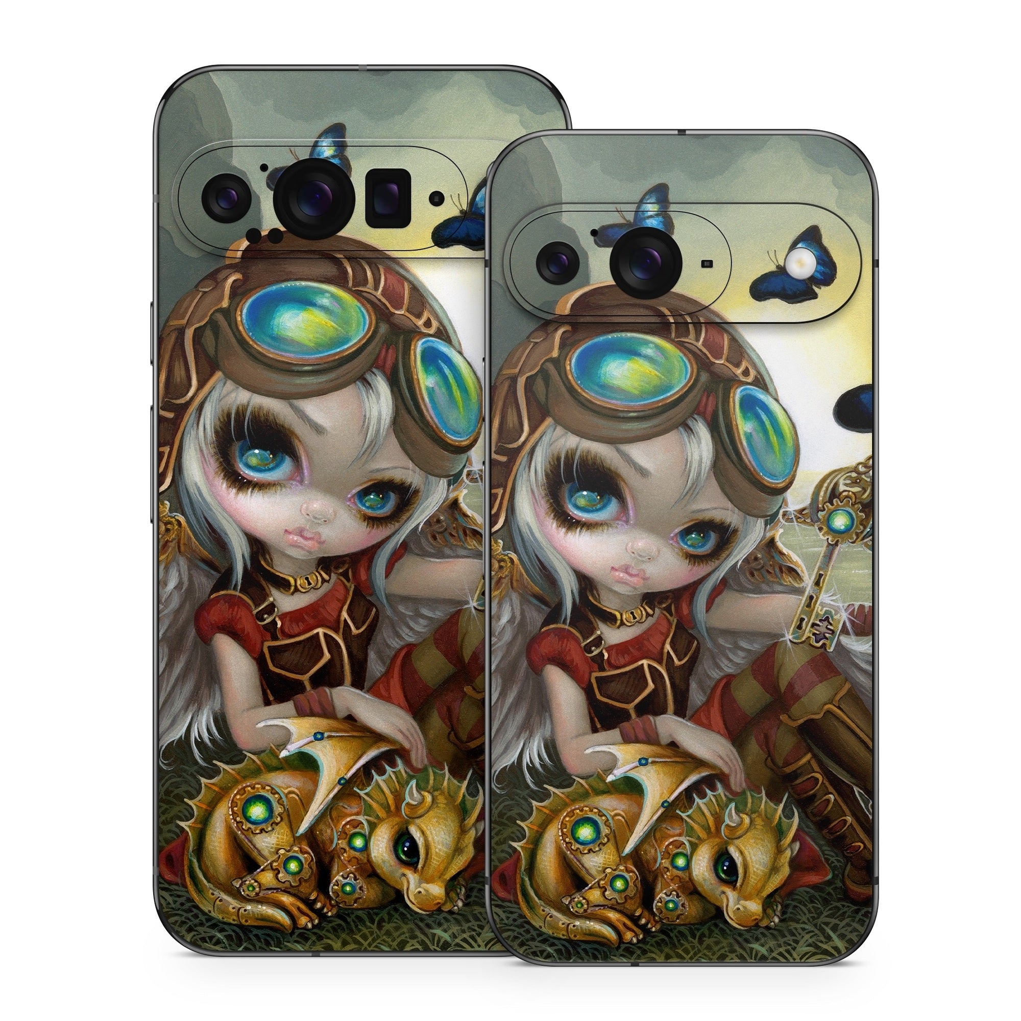 Clockwork Dragonling - Google Pixel 9 Skin