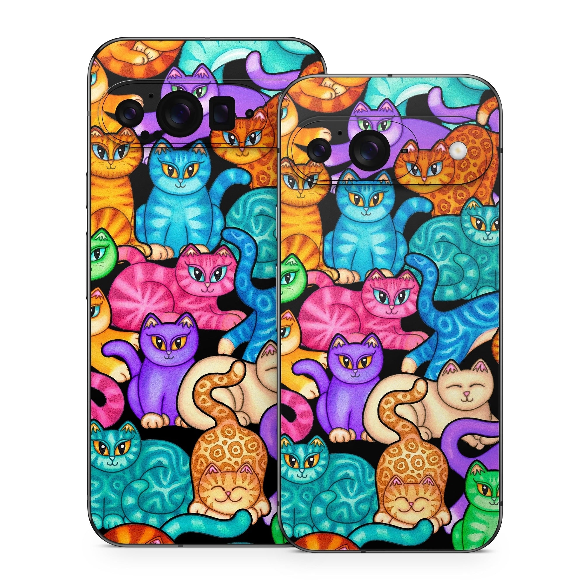 Colorful Kittens - Google Pixel 9 Skin