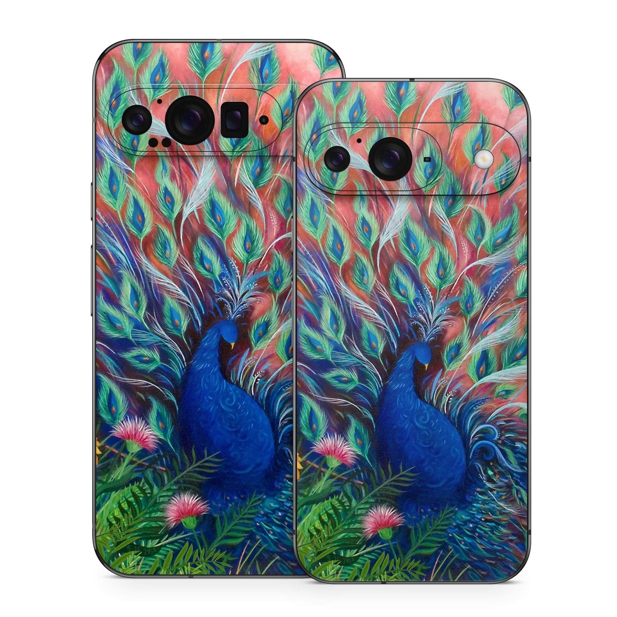 Coral Peacock - Google Pixel 9 Skin