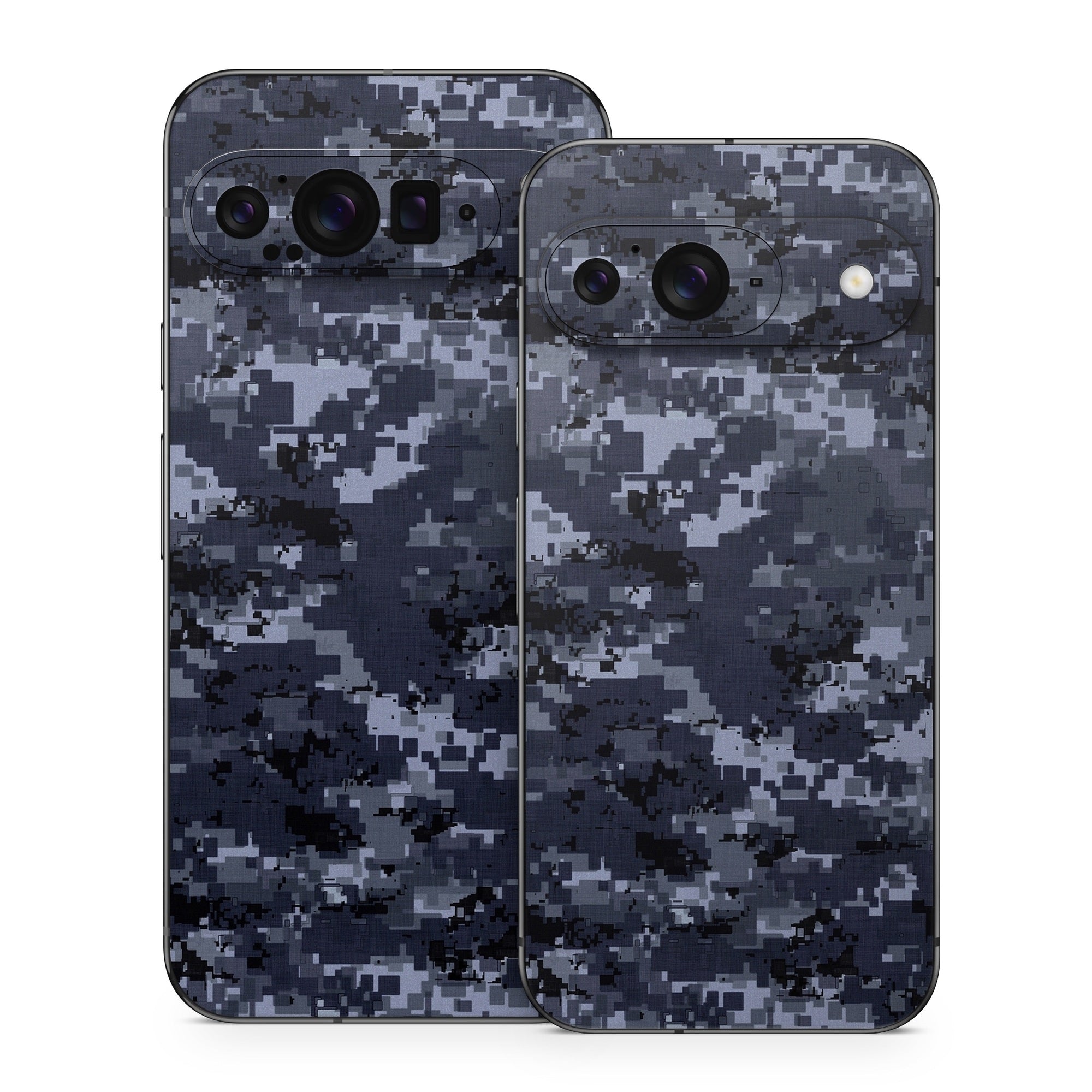 Digital Navy Camo - Google Pixel 9 Skin