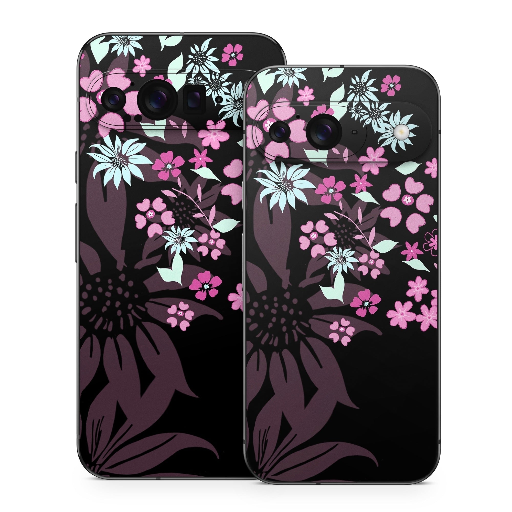 Dark Flowers - Google Pixel 9 Skin