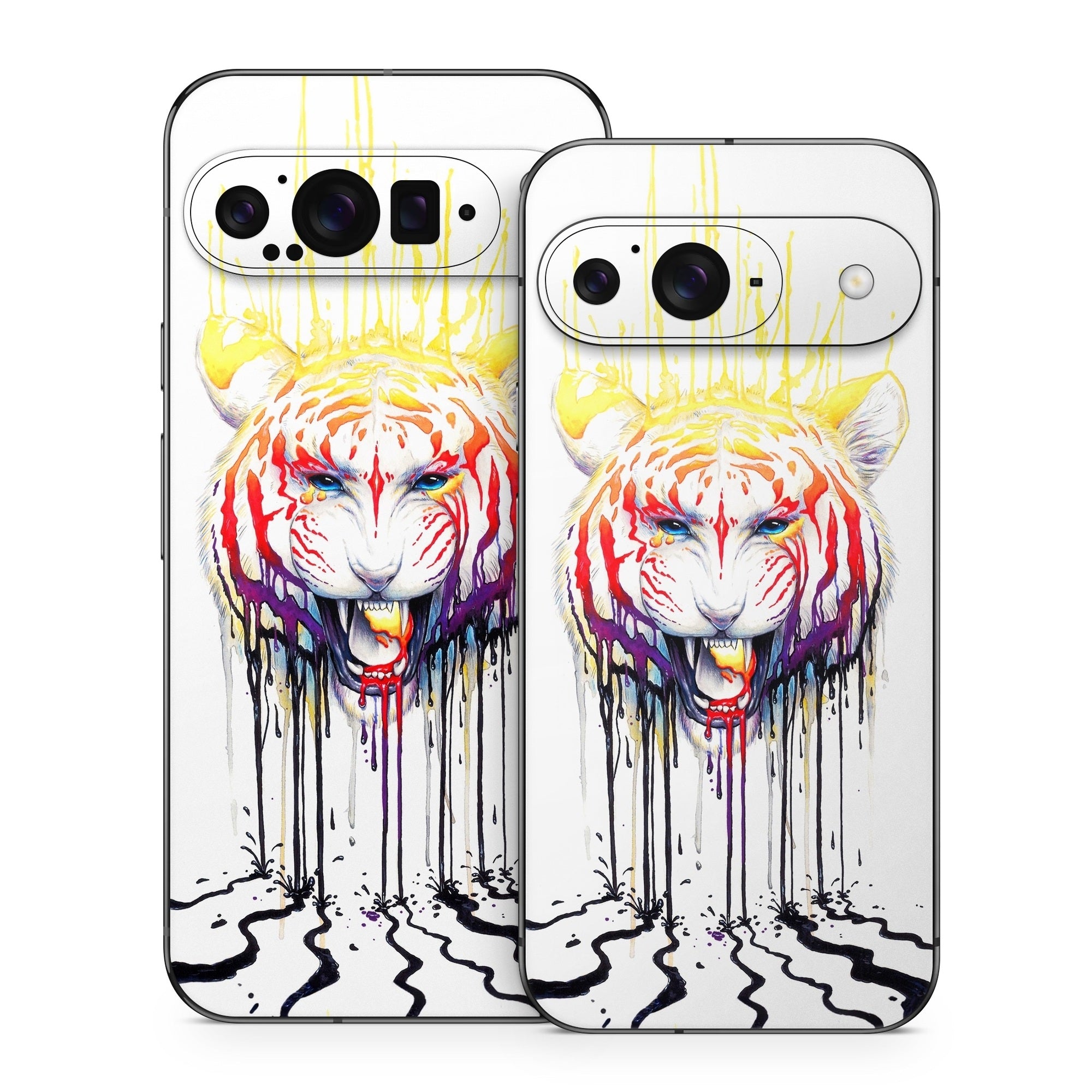 Fading Tiger - Google Pixel 9 Skin