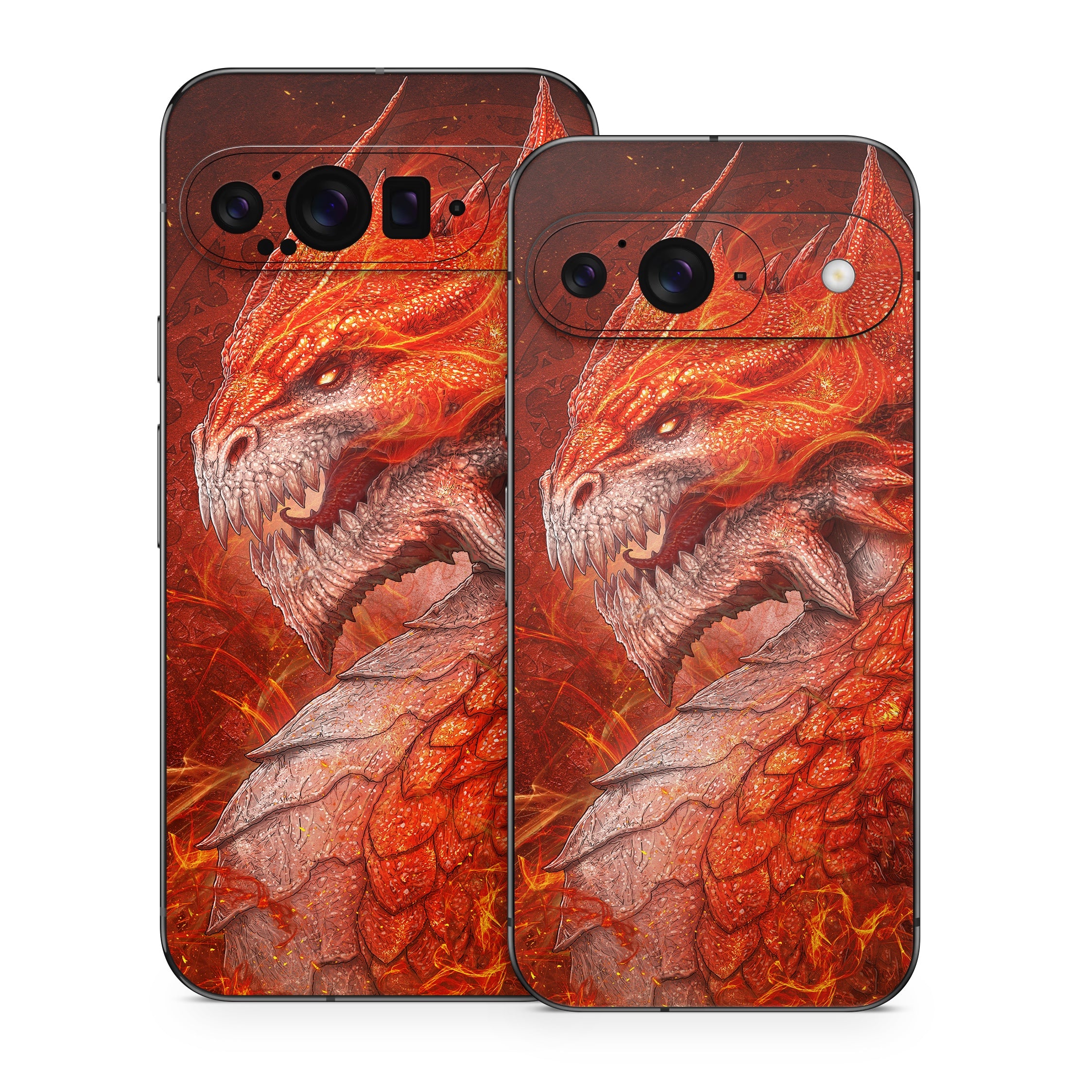 Flame Dragon - Google Pixel 9 Skin