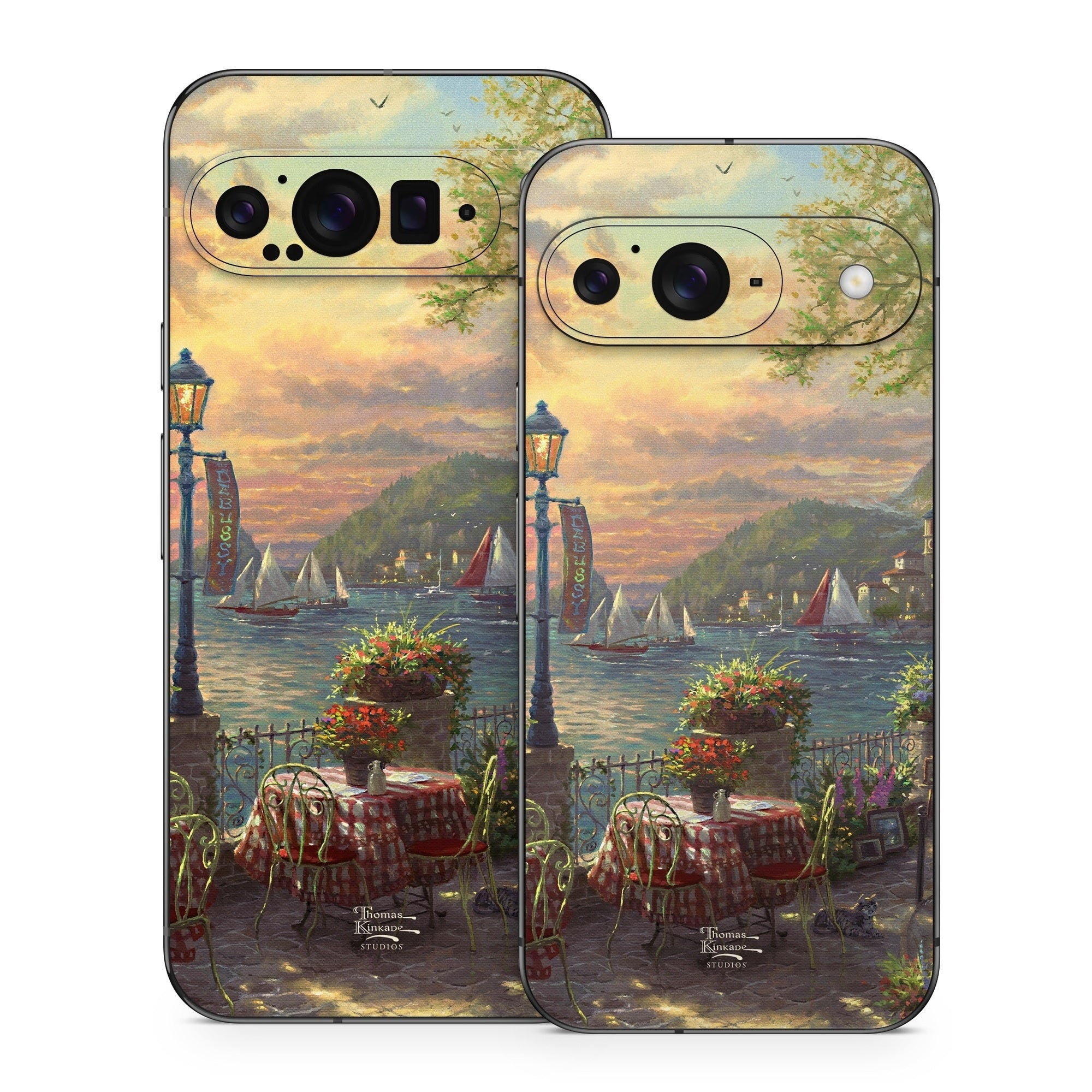 French Riviera Cafe - Google Pixel 9 Skin