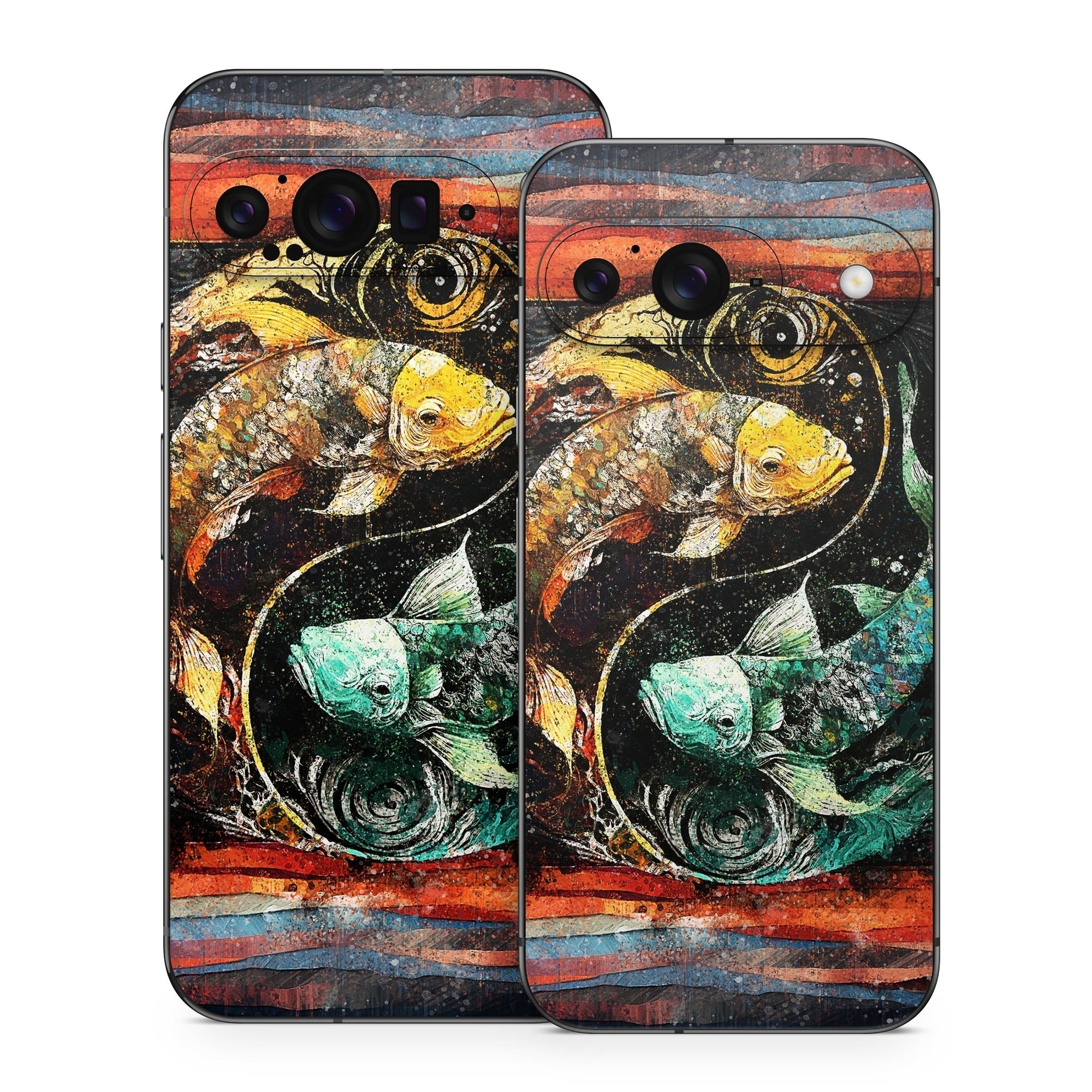 Koi Fish Yin Yang - Google Pixel 9 Skin