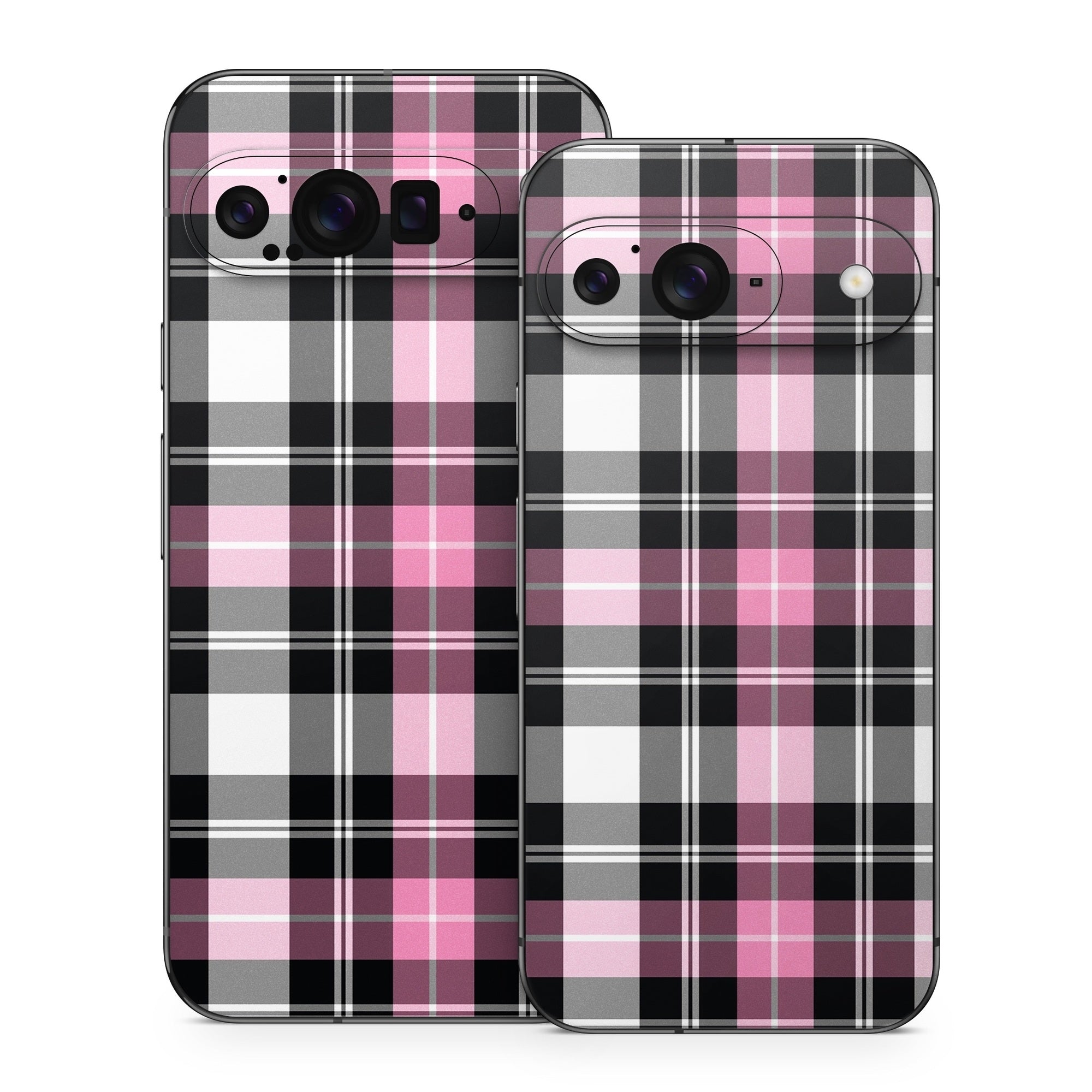 Pink Plaid - Google Pixel 9 Skin