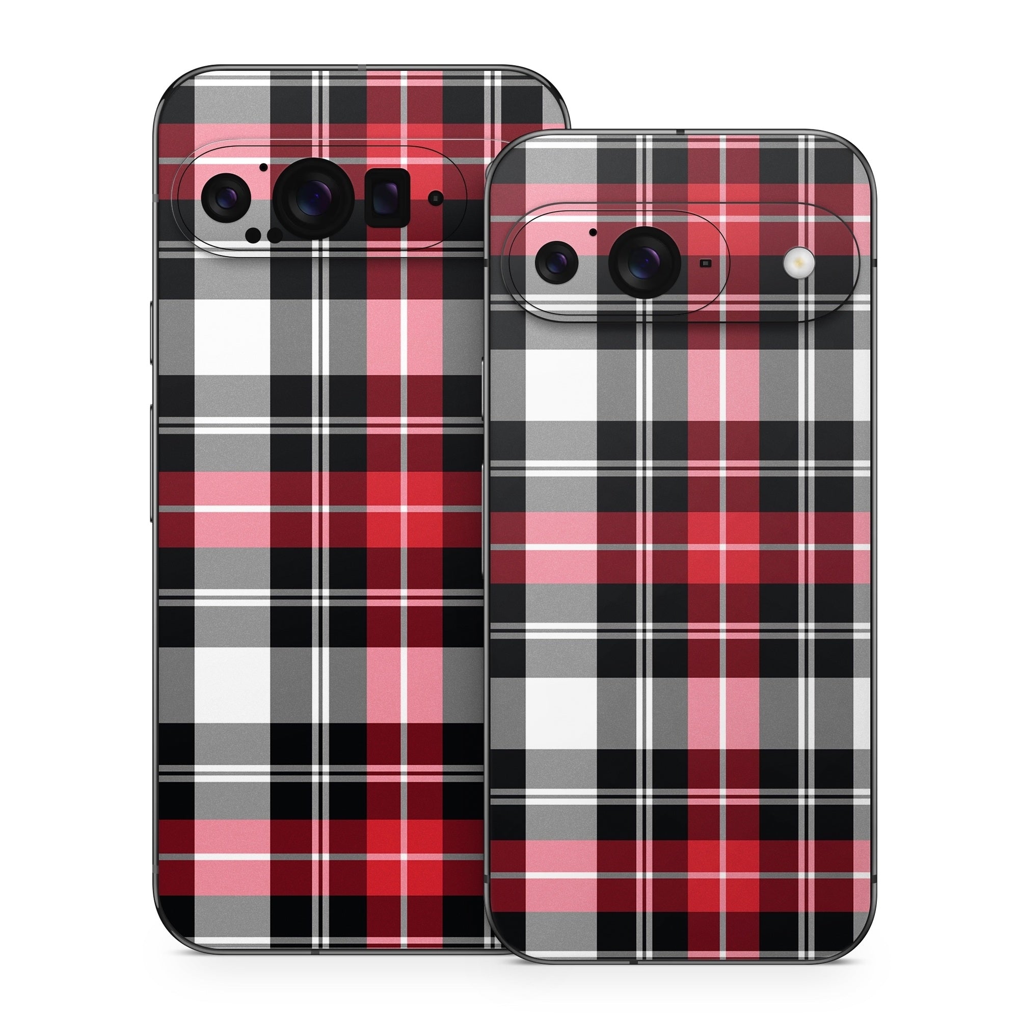 Red Plaid - Google Pixel 9 Skin