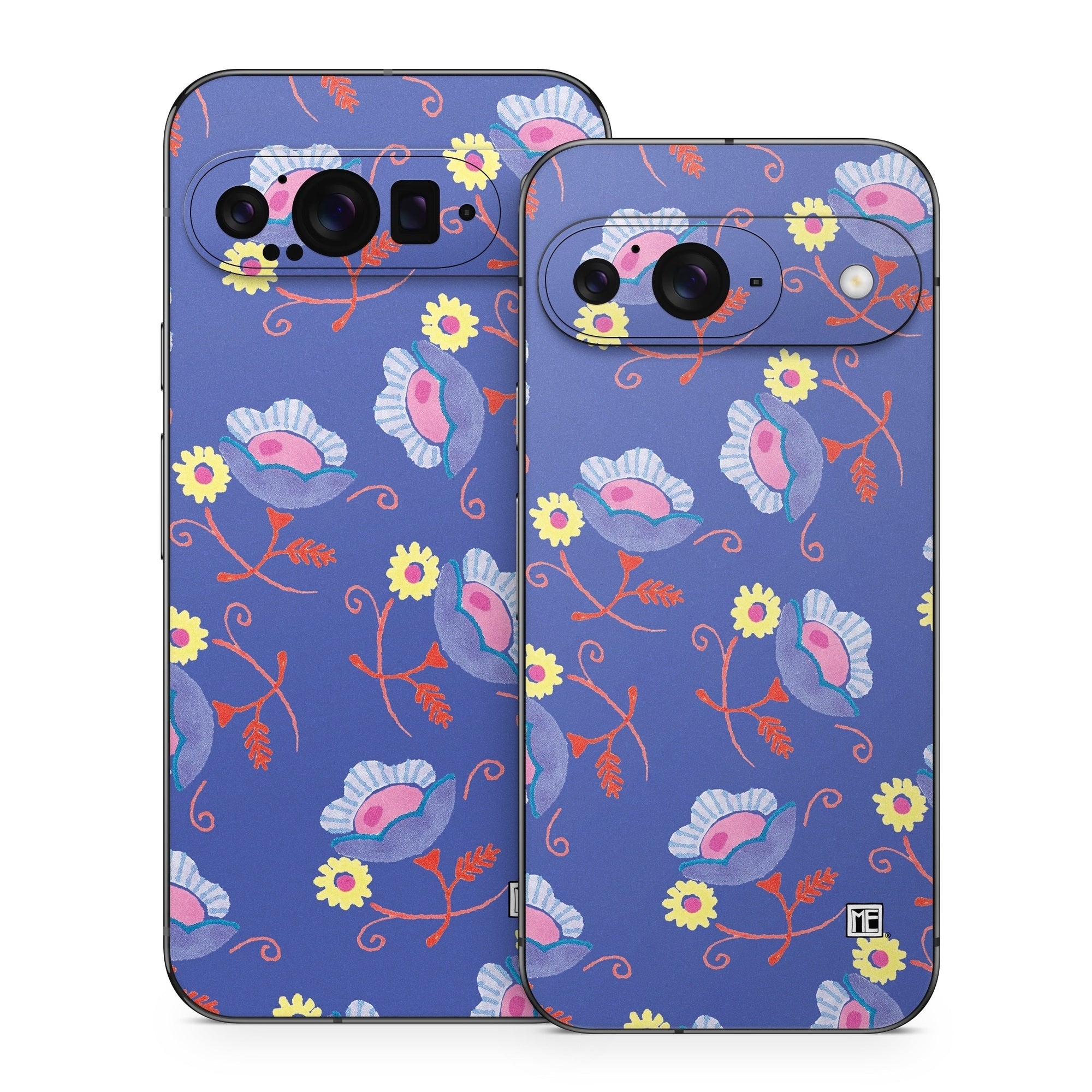 Purple Flowers - Google Pixel 9 Skin