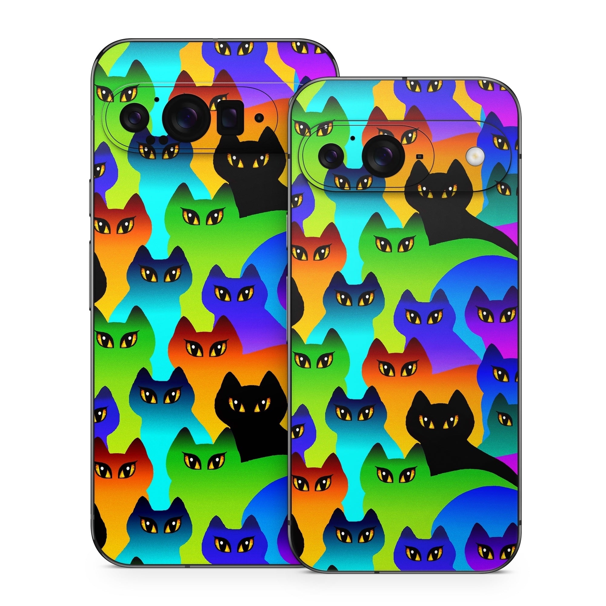 Rainbow Cats - Google Pixel 9 Skin