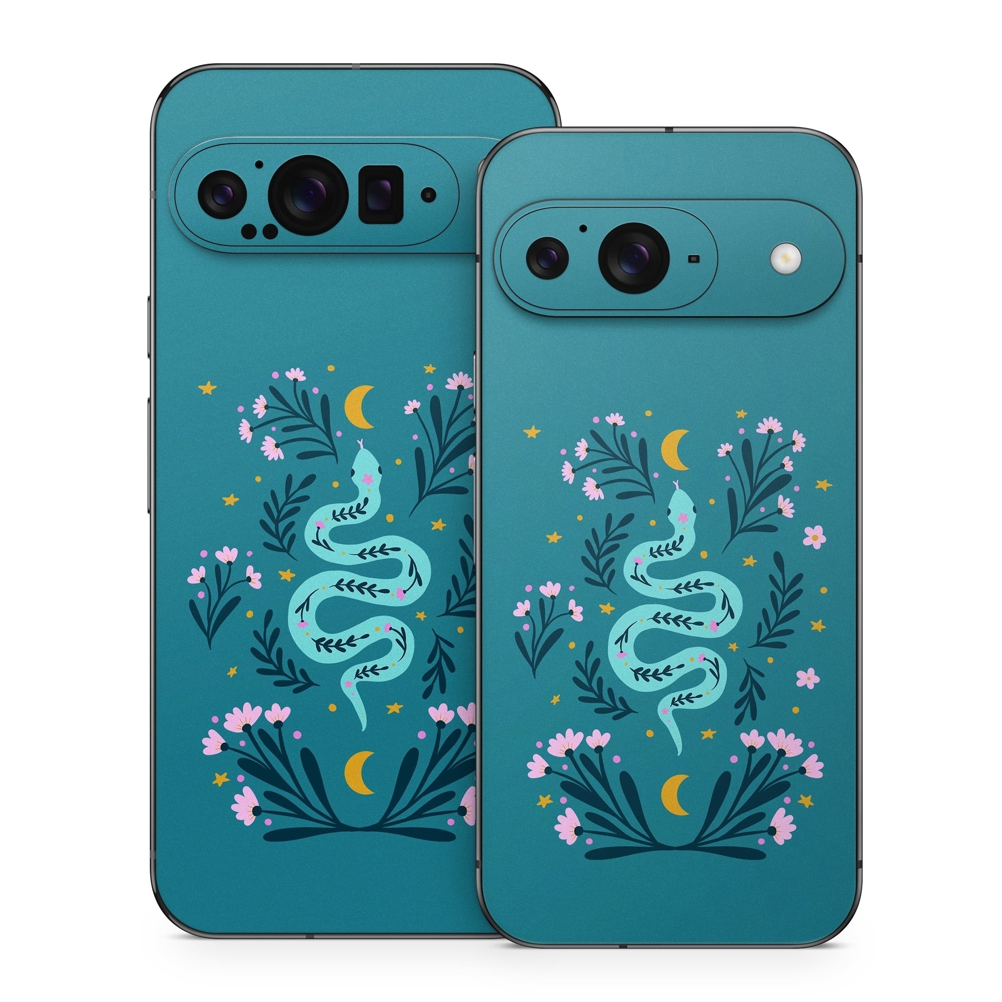 Snake and Flowers - Google Pixel 8 Skin