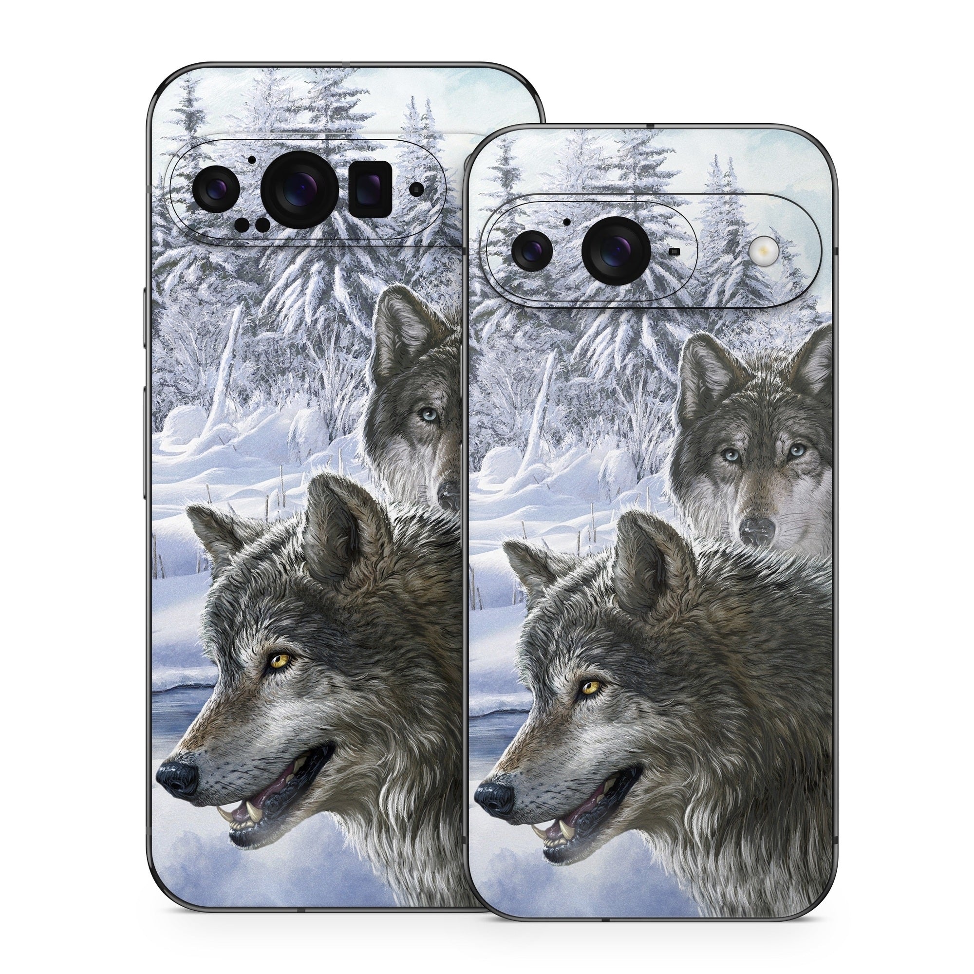 Snow Wolves - Google Pixel 9 Skin