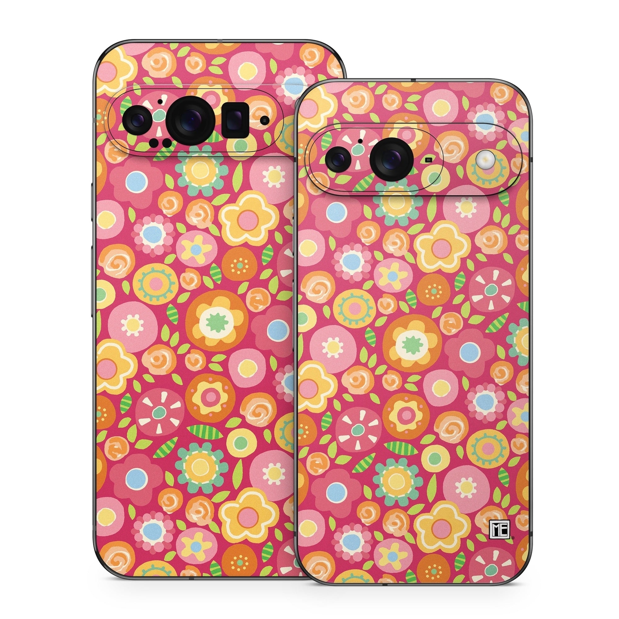 Flowers Squished - Google Pixel 9 Skin