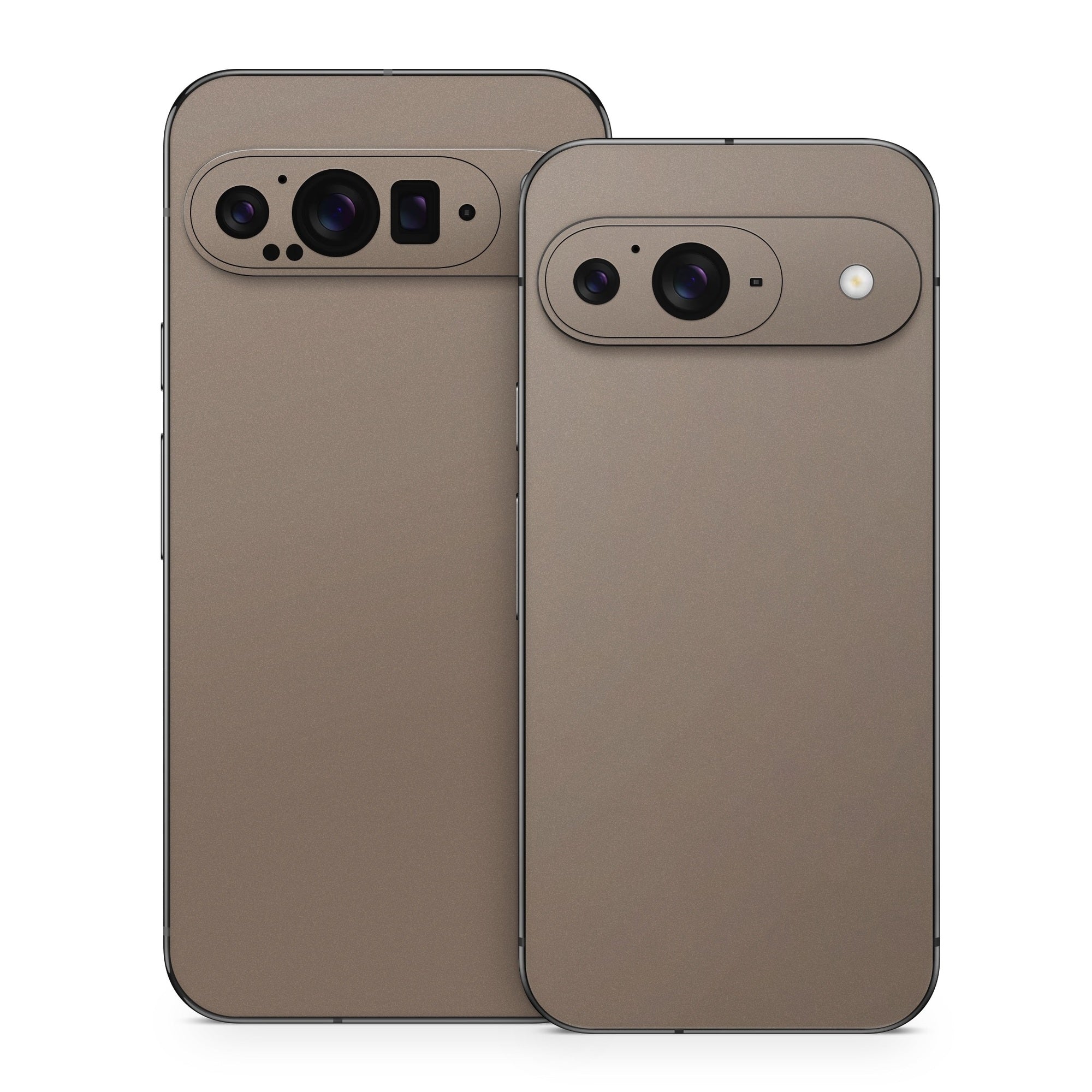 Solid State Flat Dark Earth - Google Pixel 9 Skin