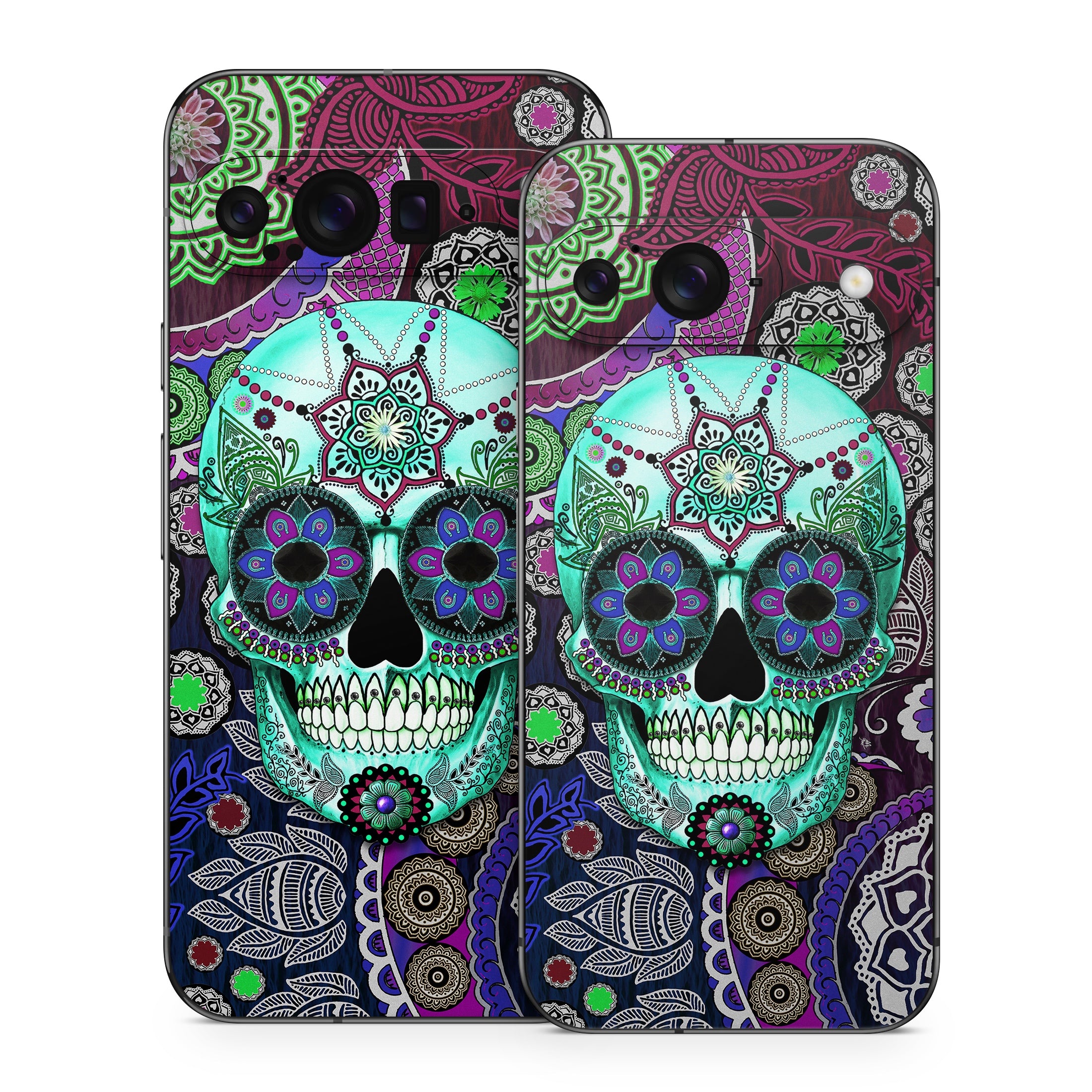 Sugar Skull Sombrero - Google Pixel 9 Skin