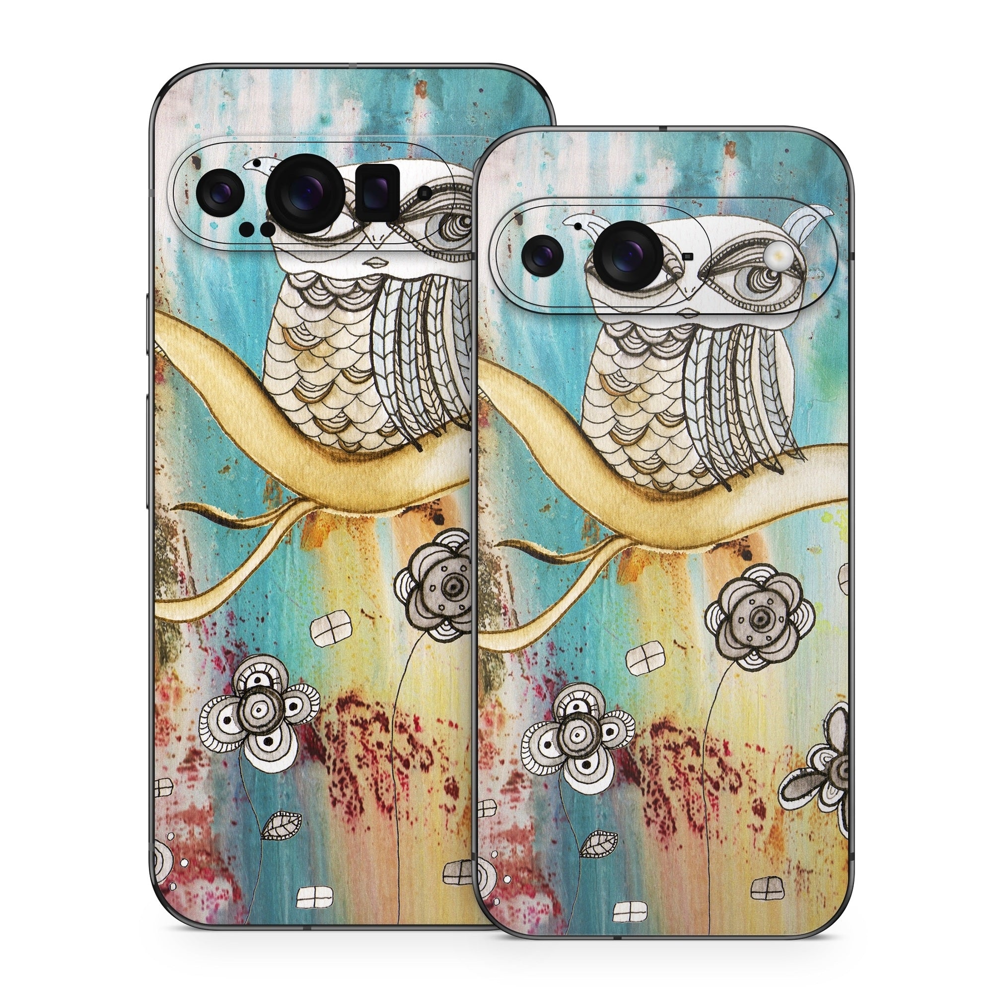 Surreal Owl - Google Pixel 9 Skin