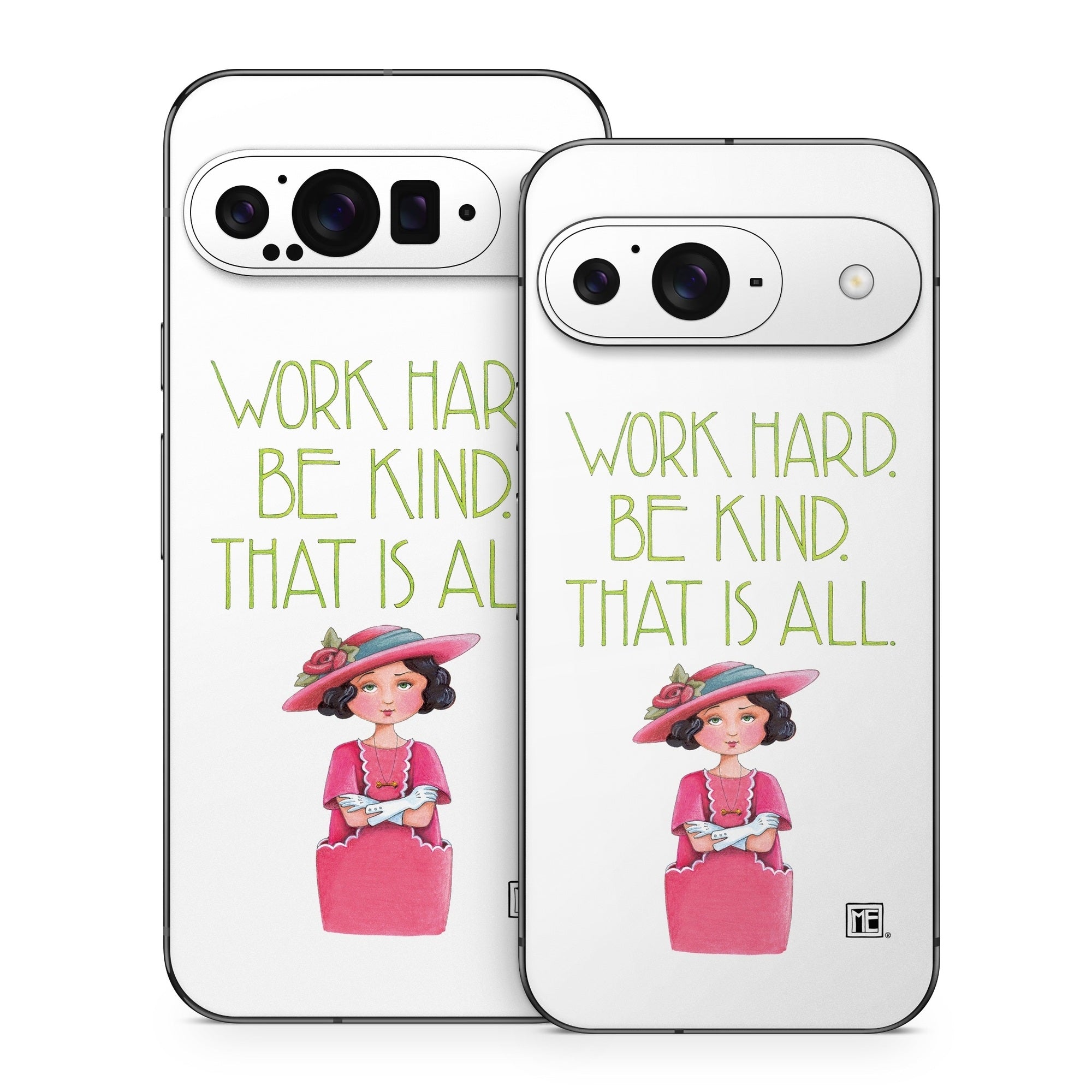 Work Hard - Google Pixel 9 Skin