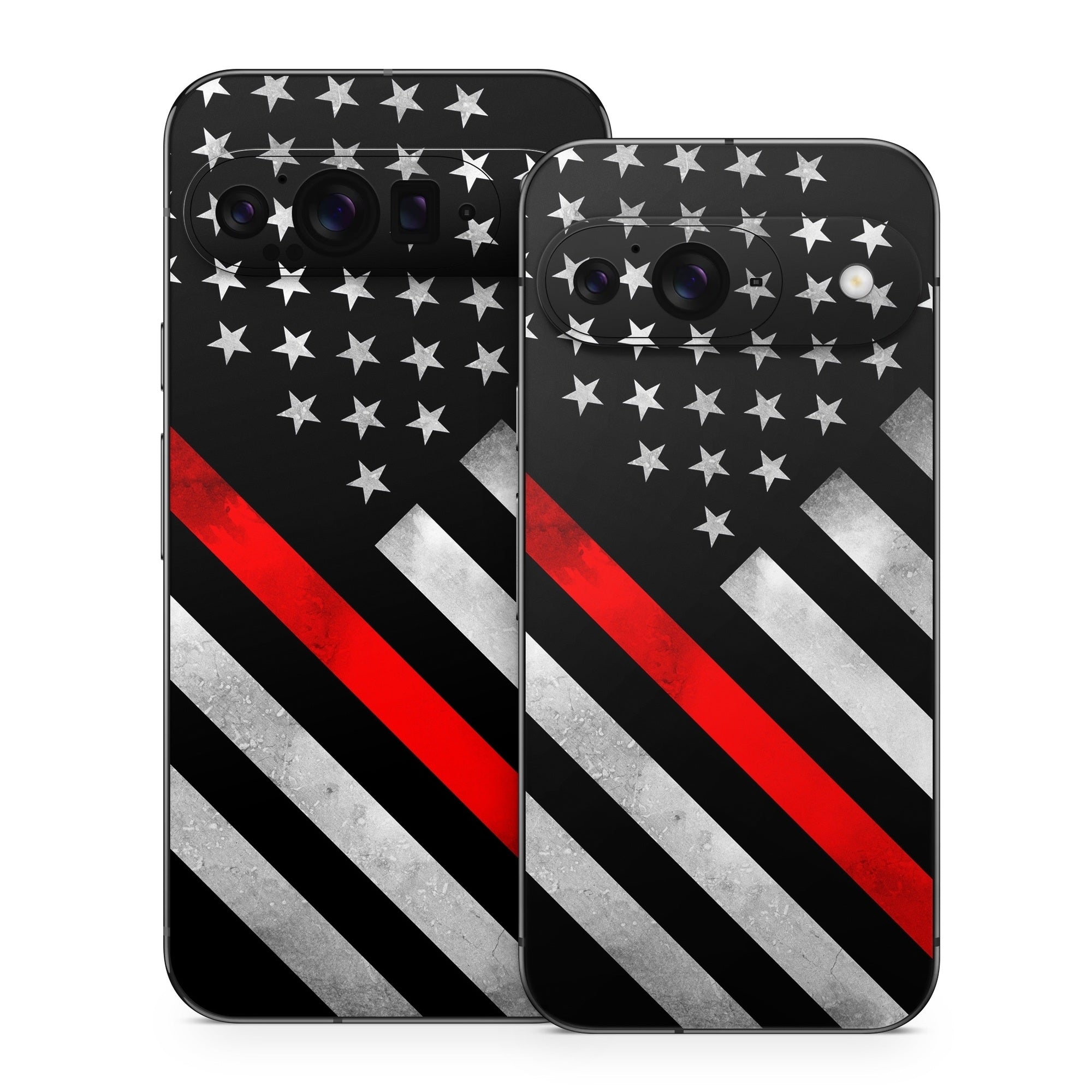 Thin Red Line Hero - Google Pixel 9 Skin