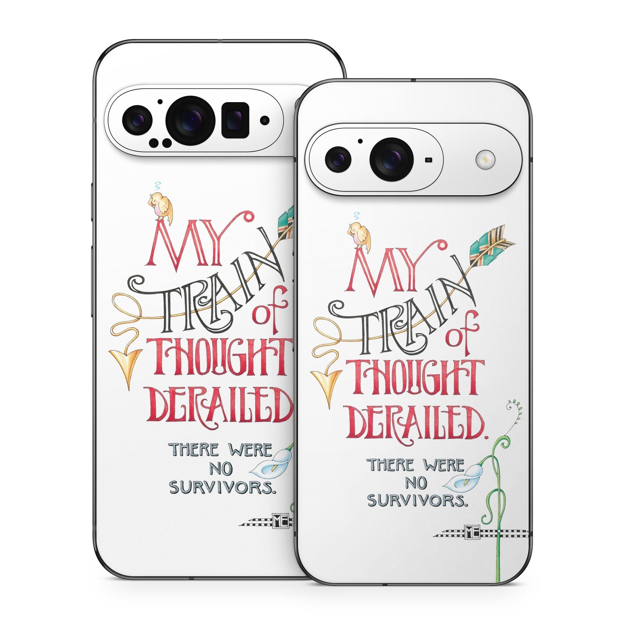 Train Derailed - Google Pixel 9 Skin