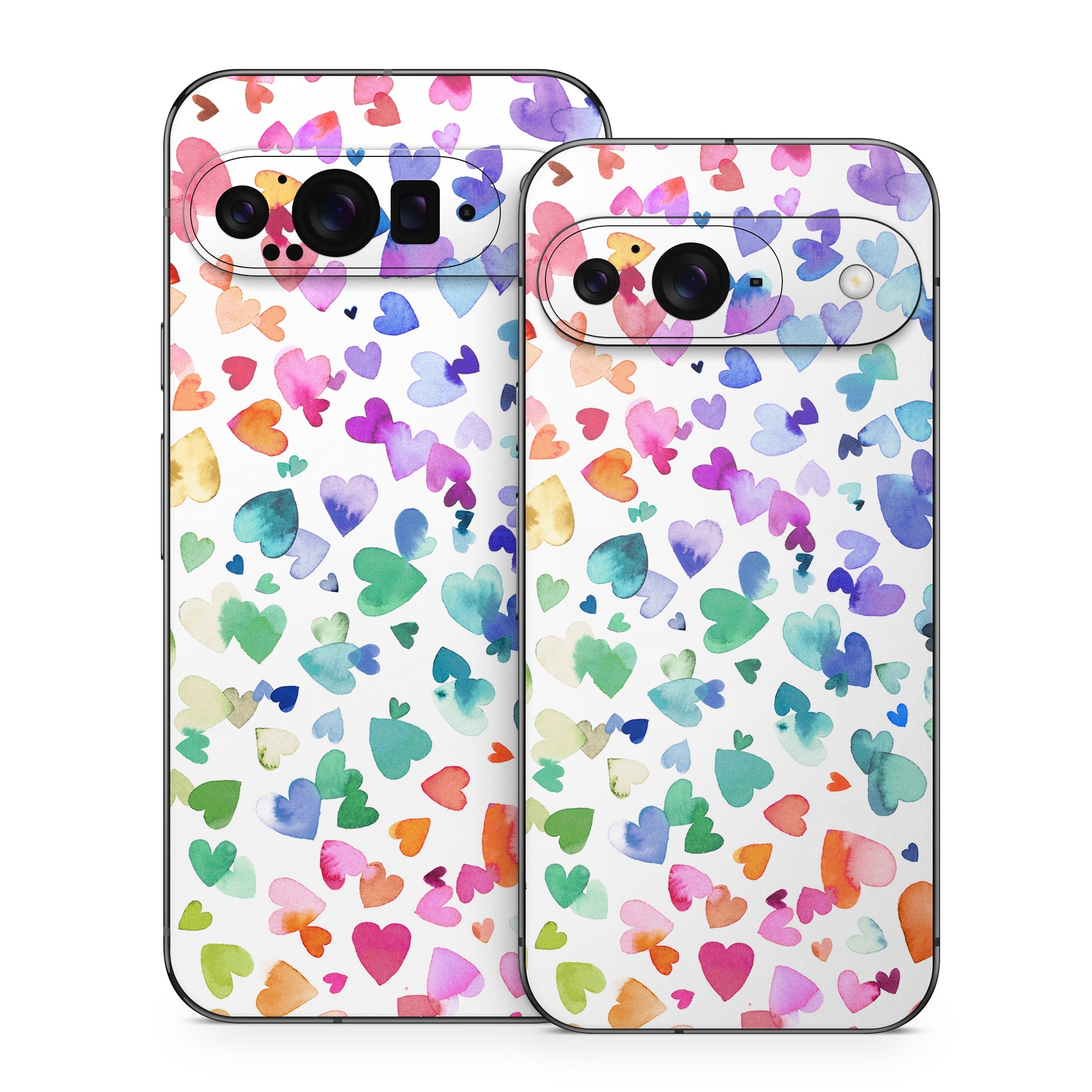 Valentines Love Hearts - Google Pixel 9 Skin