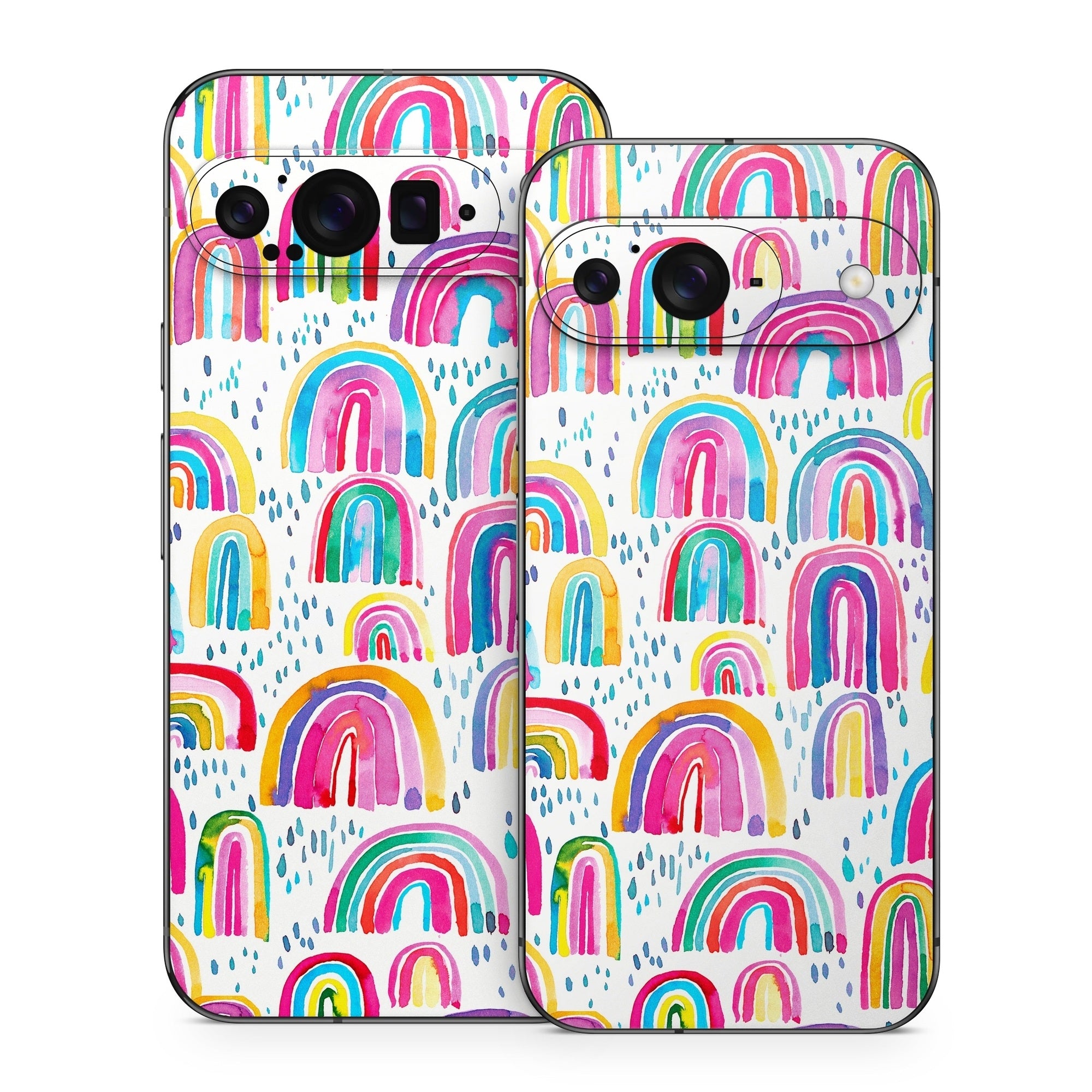 Watercolor Rainbows - Google Pixel 9 Skin