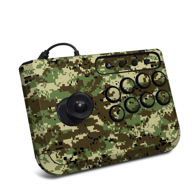 Digital Woodland Camo - HORI Fighting Stick Mini 4 Skin