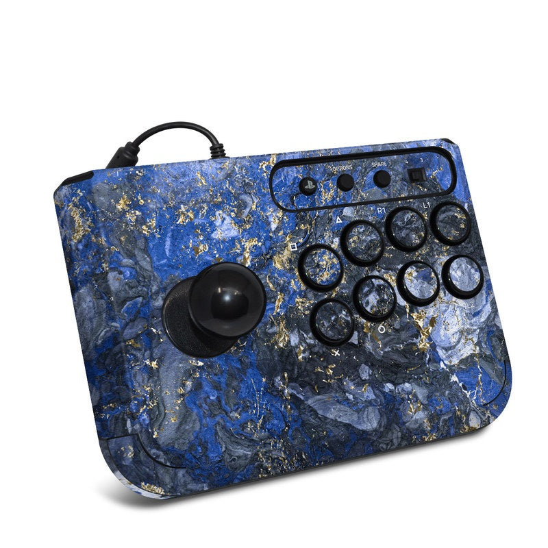 Gilded Ocean Marble - HORI Fighting Stick Mini 4 Skin