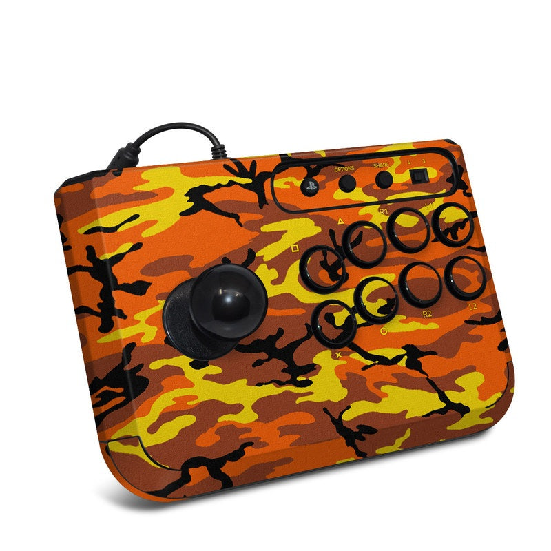 Orange Camo - HORI Fighting Stick Mini 4 Skin