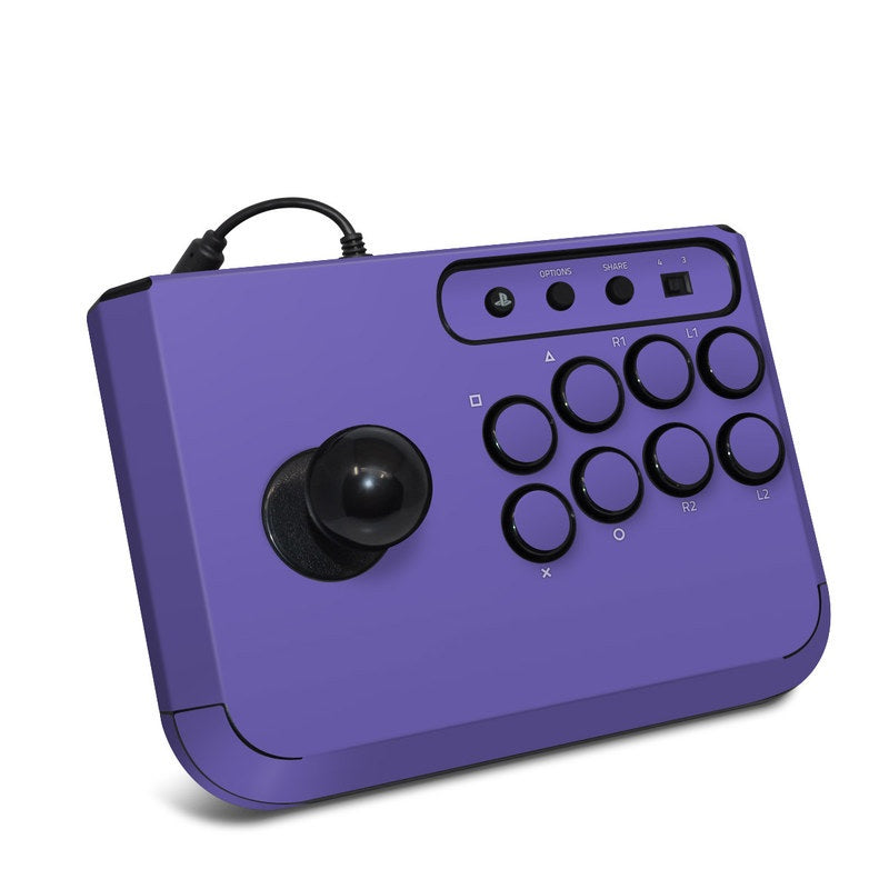 Solid State Purple - HORI Fighting Stick Mini 4 Skin