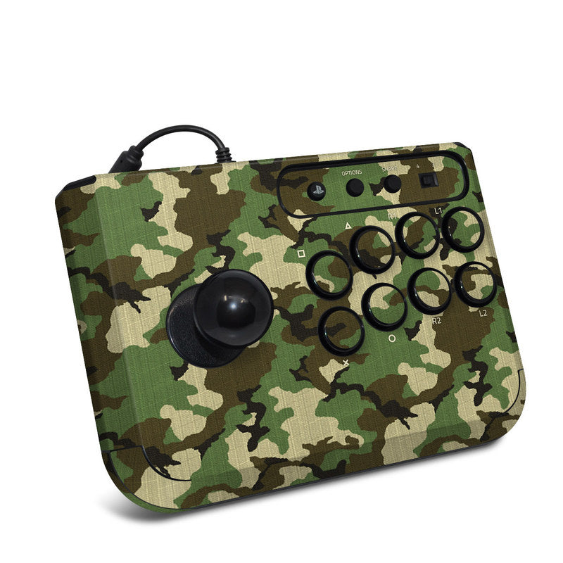 Woodland Camo - HORI Fighting Stick Mini 4 Skin