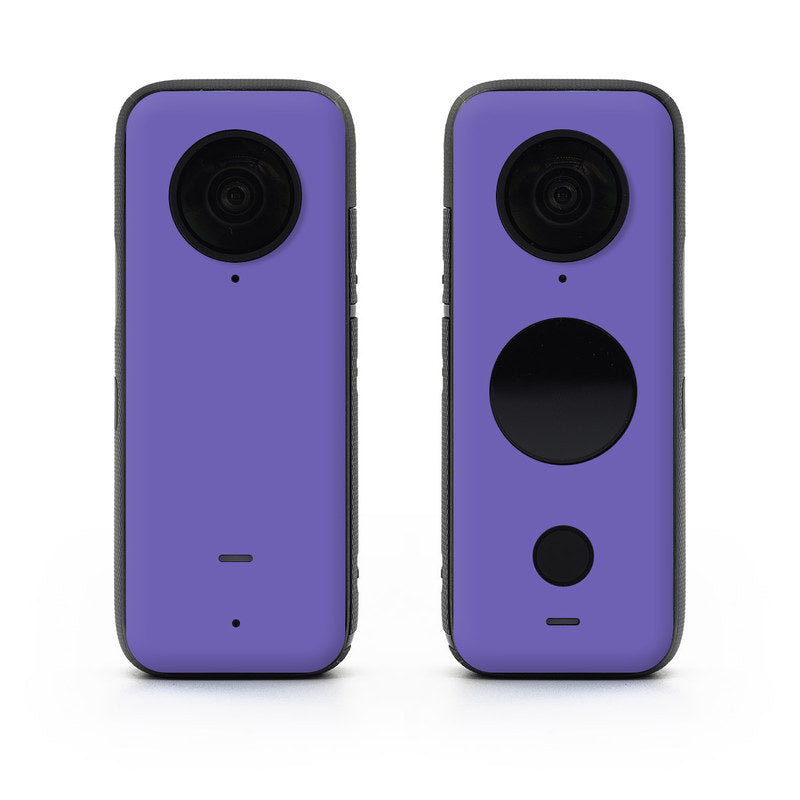 Solid State Purple - Insta360 One X2 Skin