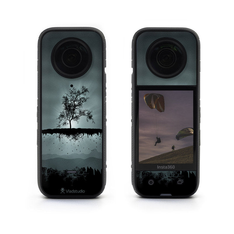 Flying Tree Black - Insta360 X3 Skin