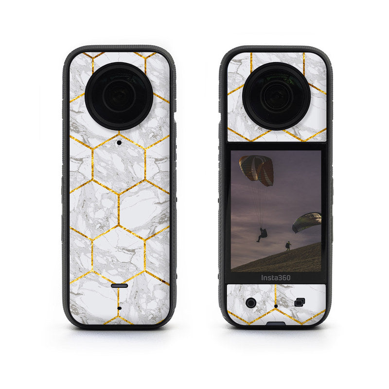 Honey Marble - Insta360 X3 Skin