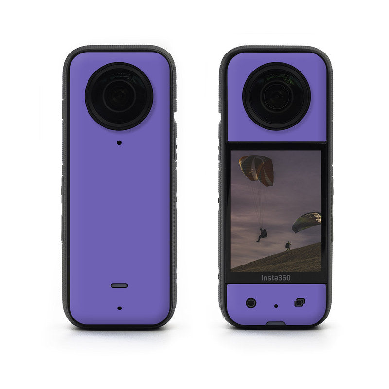 Solid State Purple - Insta360 X3 Skin