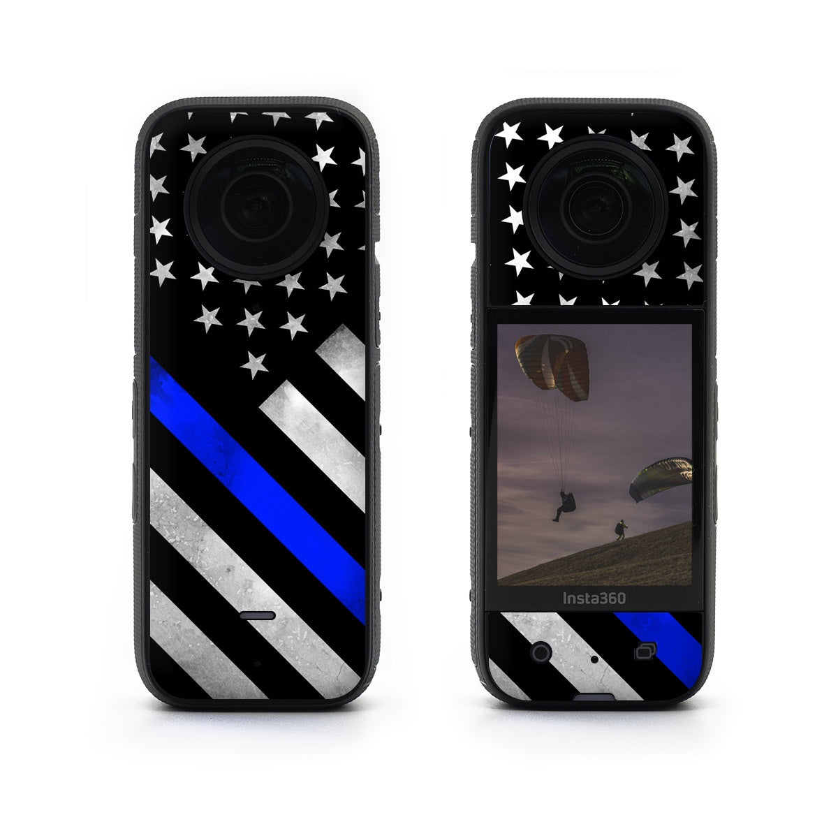 Thin Blue Line Hero - Insta360 X3 Skin