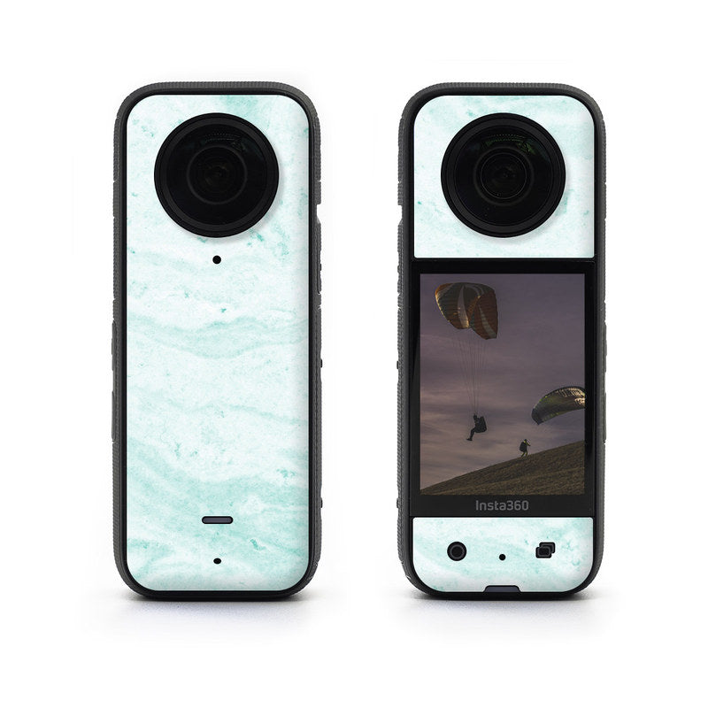 Winter Green Marble - Insta360 X3 Skin