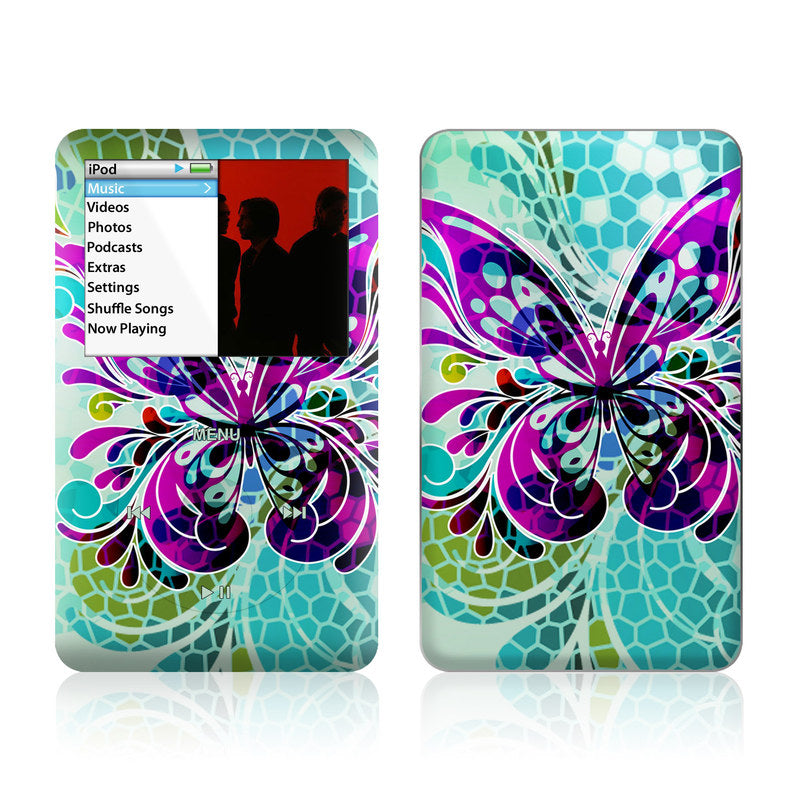 Butterfly Glass - iPod Classic Skin