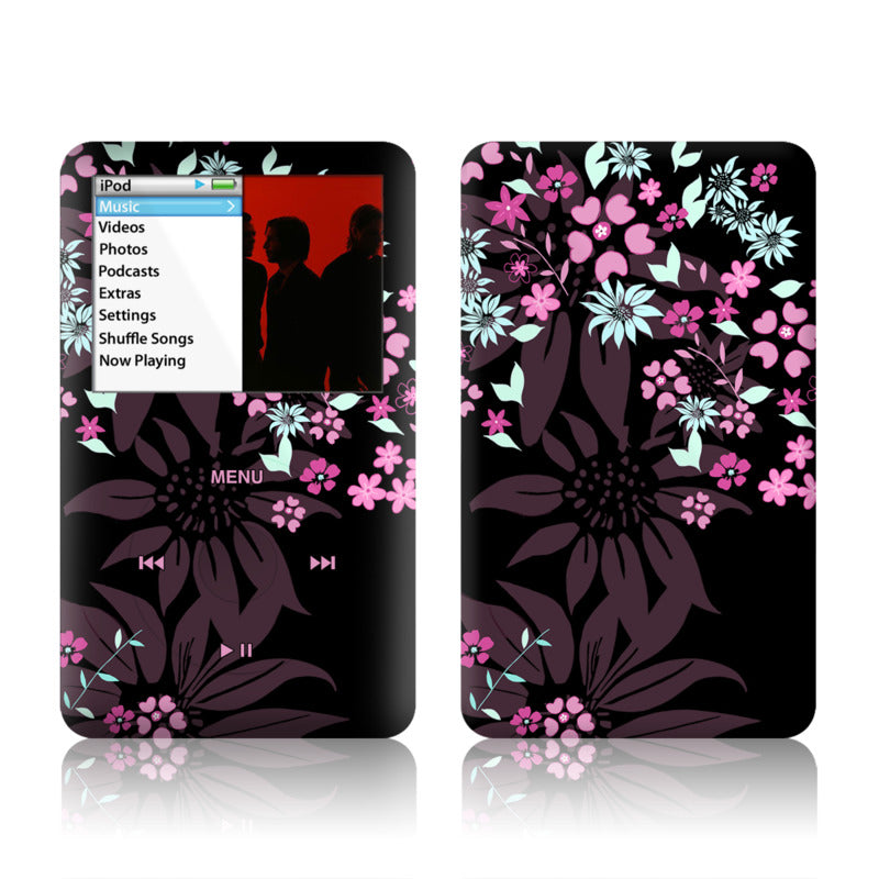 Dark Flowers - iPod Classic Skin