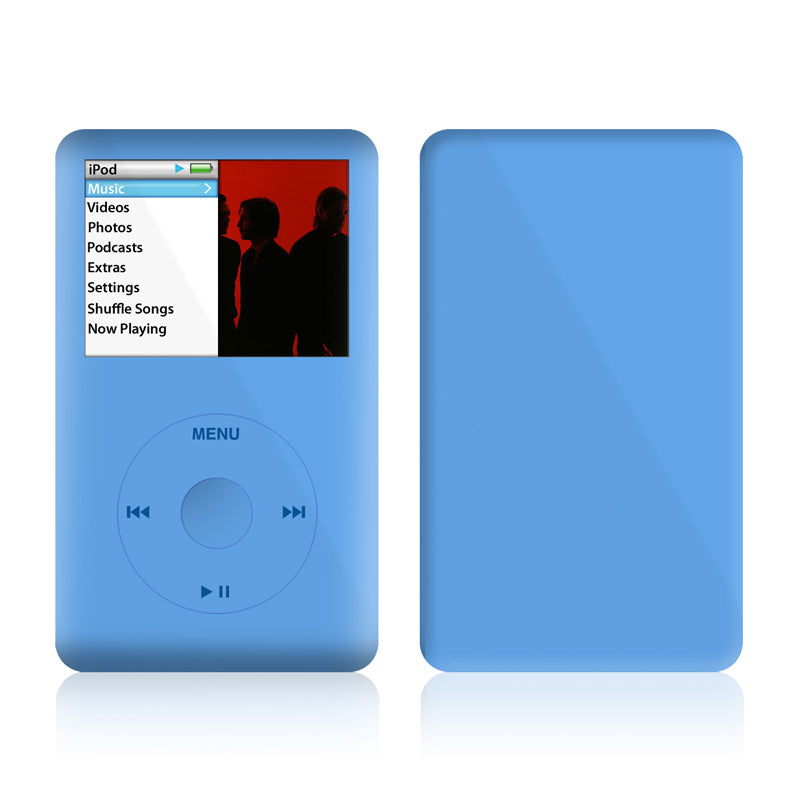 Solid State Blue - iPod Classic Skin